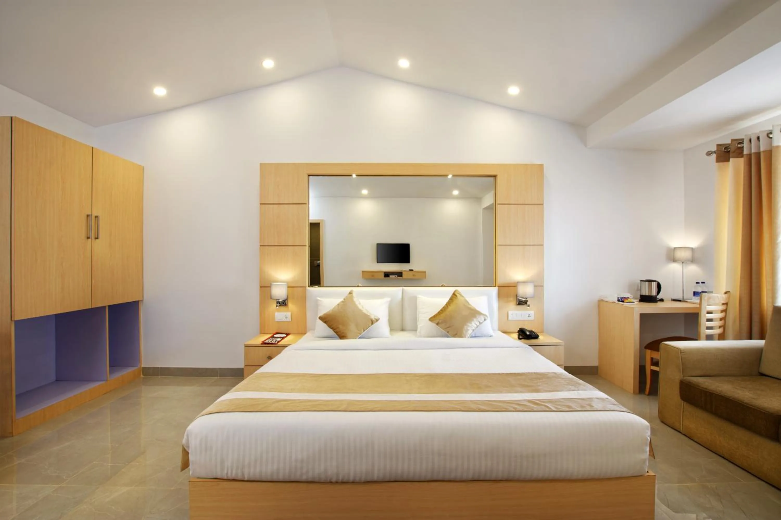 Photo of the whole room, Bed in De Lagom Comforts, Anjuna Beach - A boutique hotel