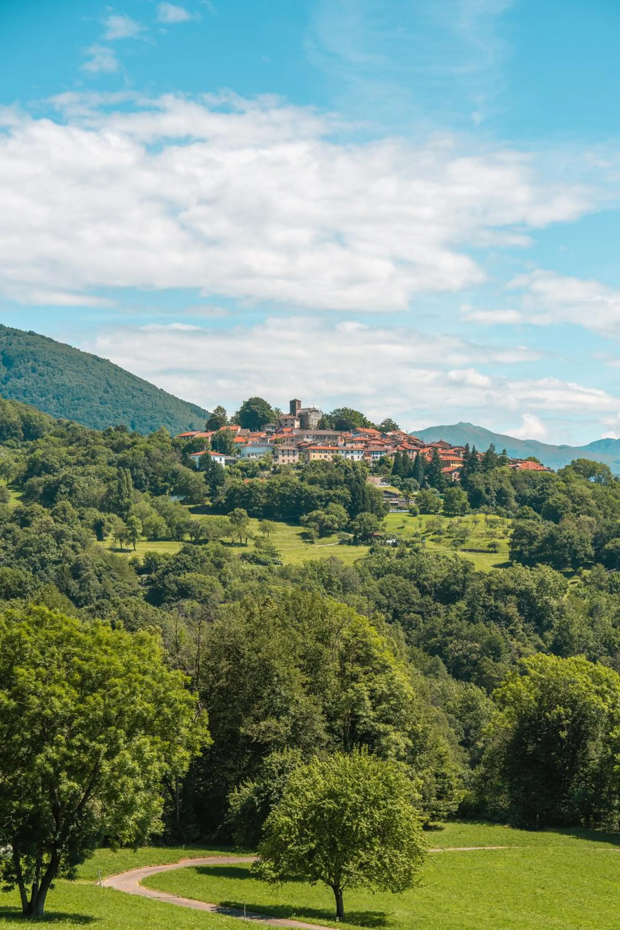 Natural landscape in Hotel Il Castagno