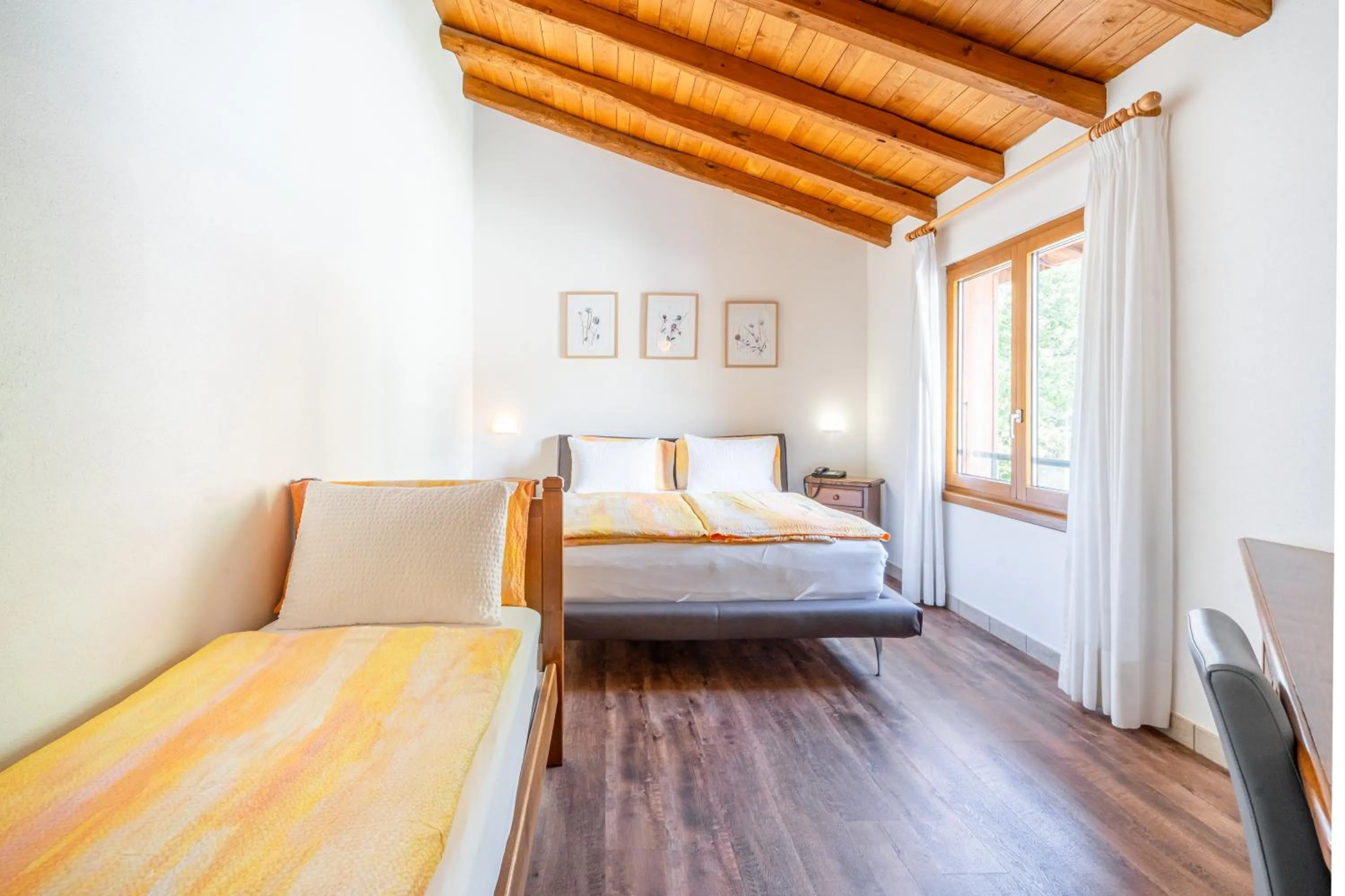 Bedroom, Bed in Hotel Il Castagno