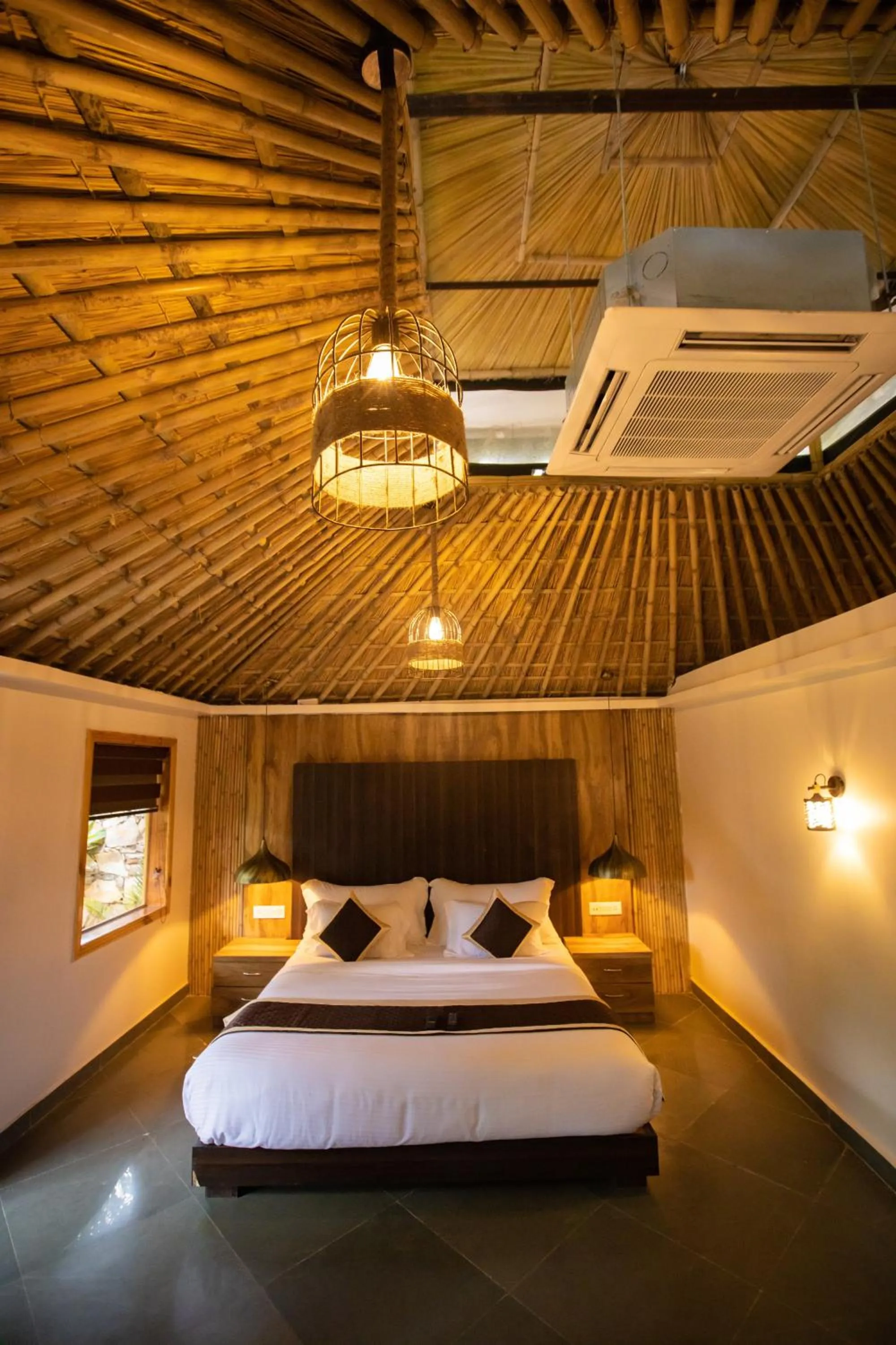 Bed in Nature Village Resort