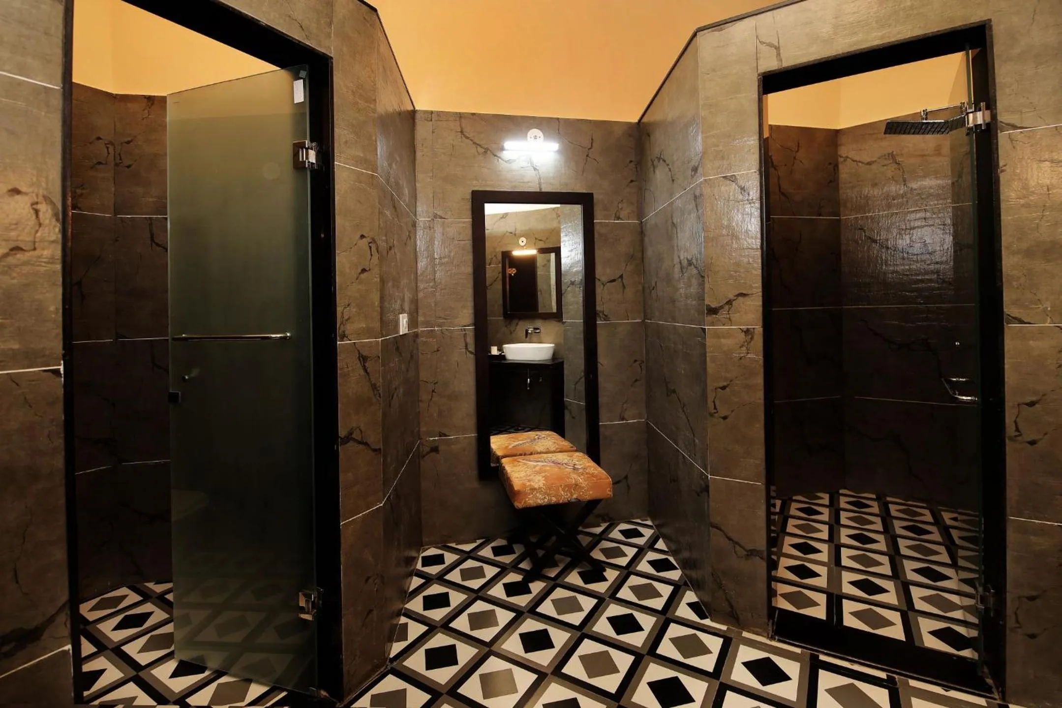 Shower in Nature Village Resort