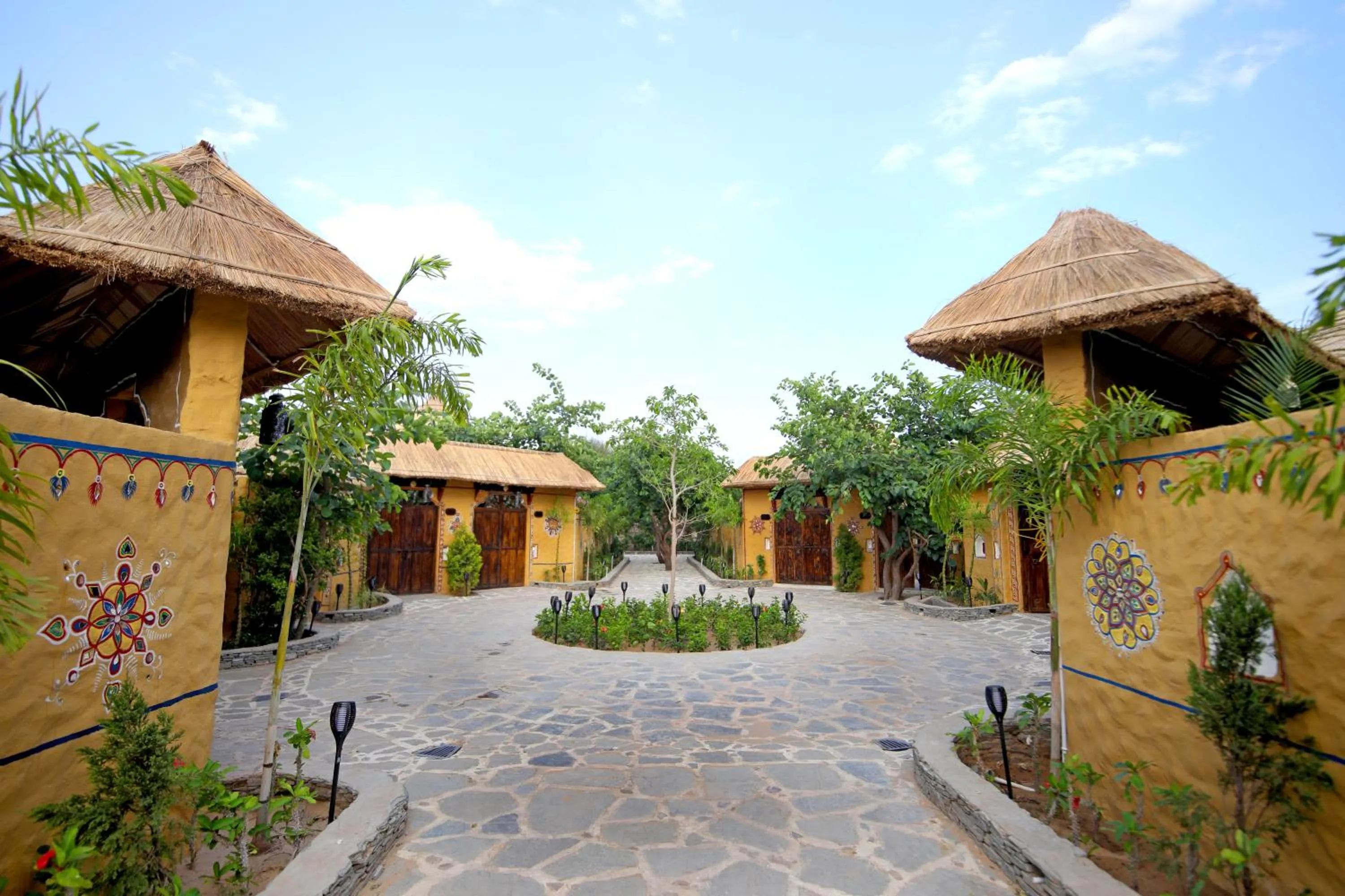 Patio in Nature Village Resort
