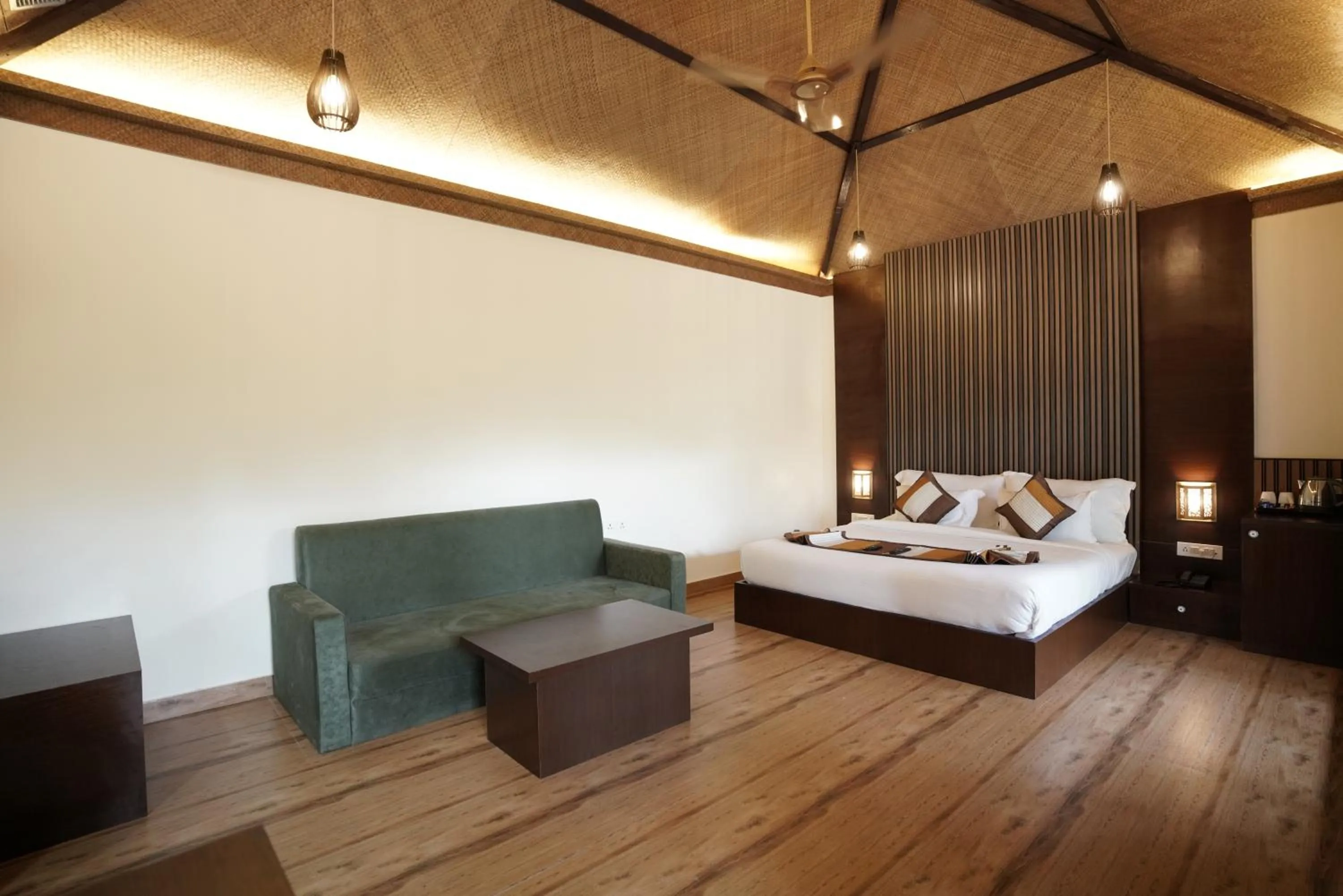 Bed in Nature Village Resort