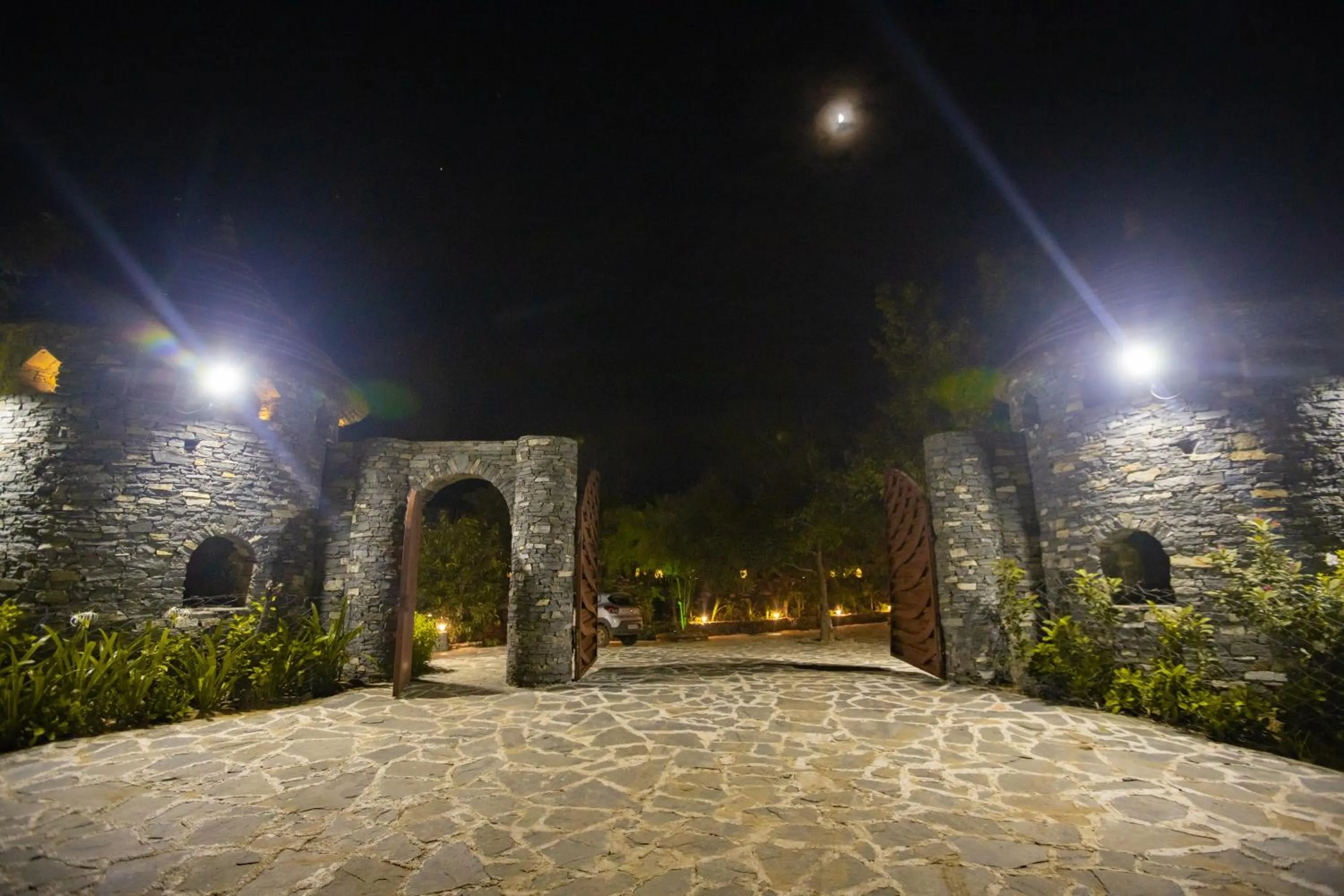 Facade/entrance in Nature Village Resort