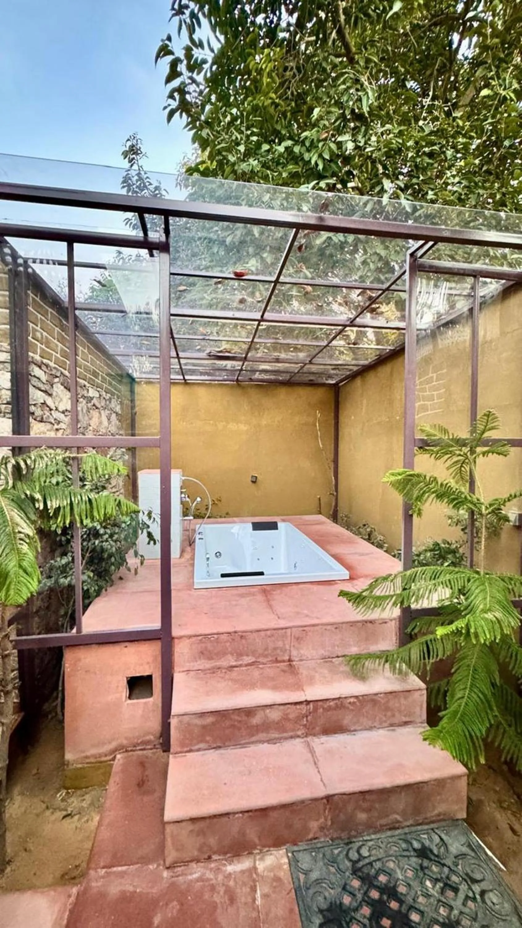 Hot Tub in Nature Village Resort