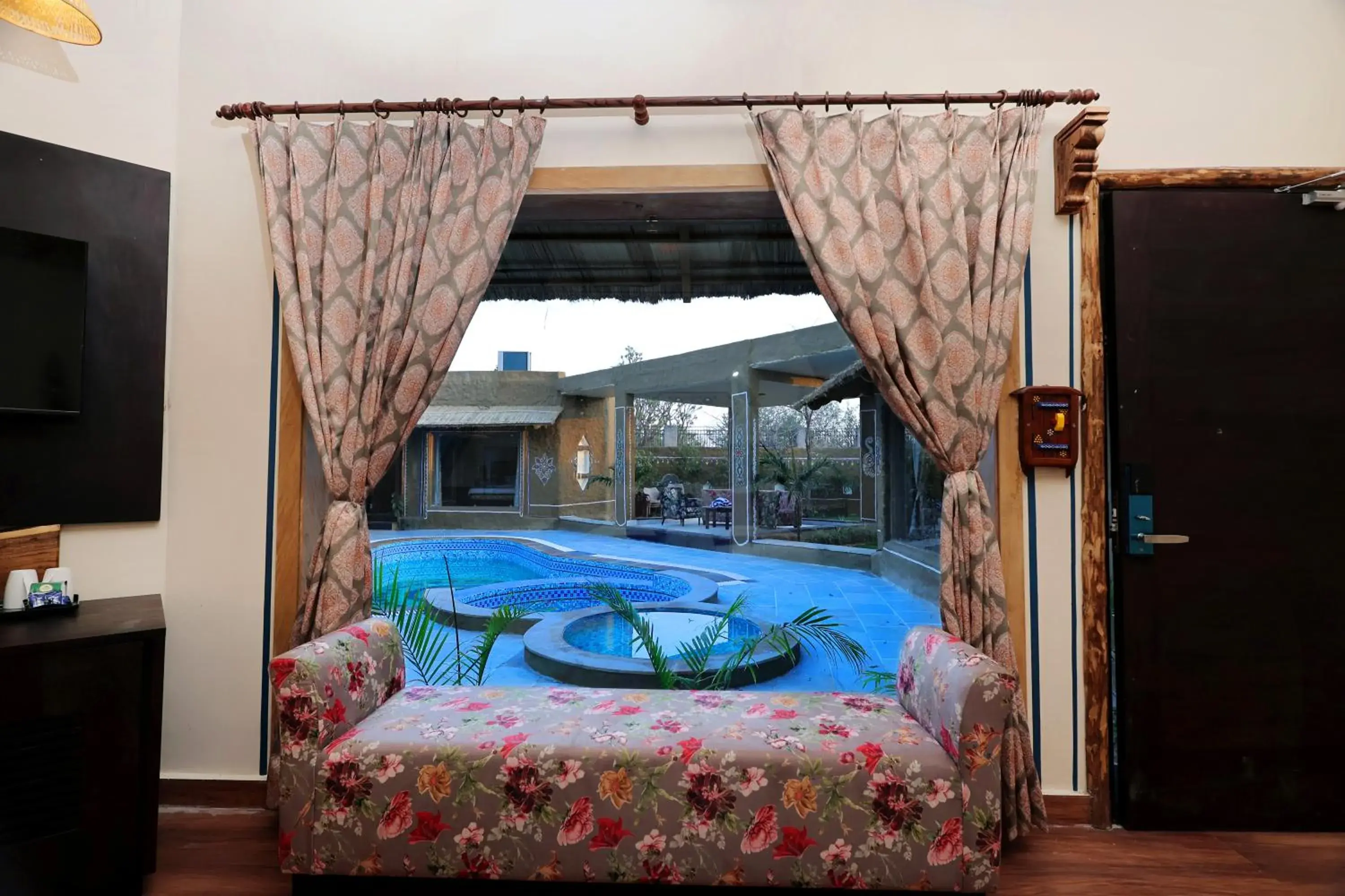 Party Village 4 bedroom Villa with Plunge Pool, Private Sit out and terrace in Nature Village Resort Party Village 4 bedroom Villa with Plunge Pool, Private Sit out and terrace in Nature Village Resort