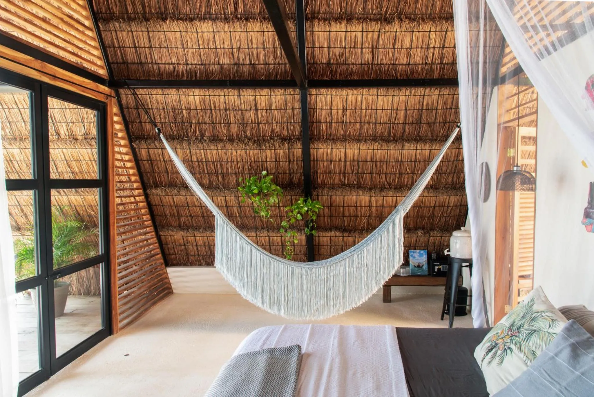 Bedroom, Bed in Azul Nomeolvides Bacalar - Guests Only