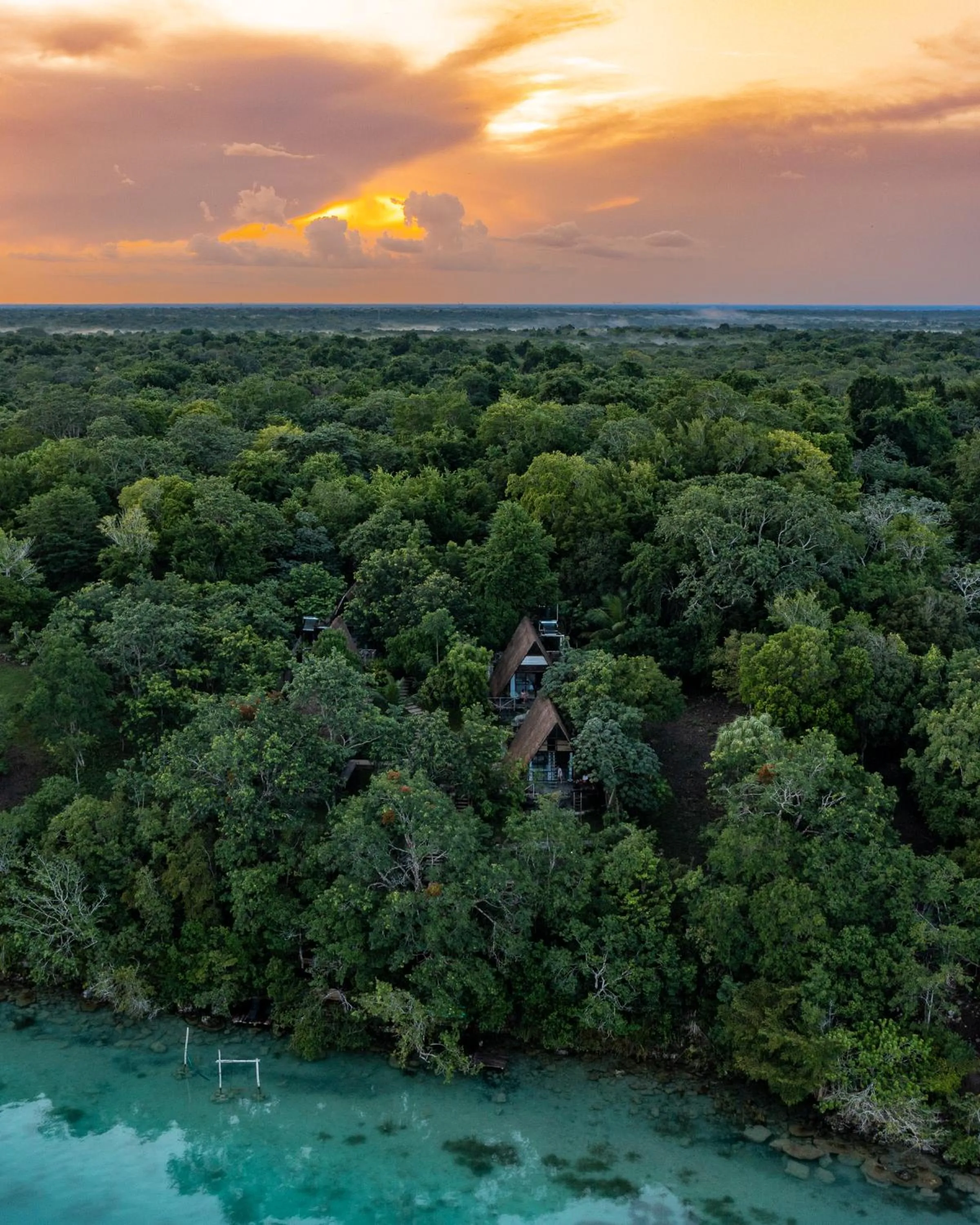 Natural landscape in Azul Nomeolvides Bacalar - Guests Only