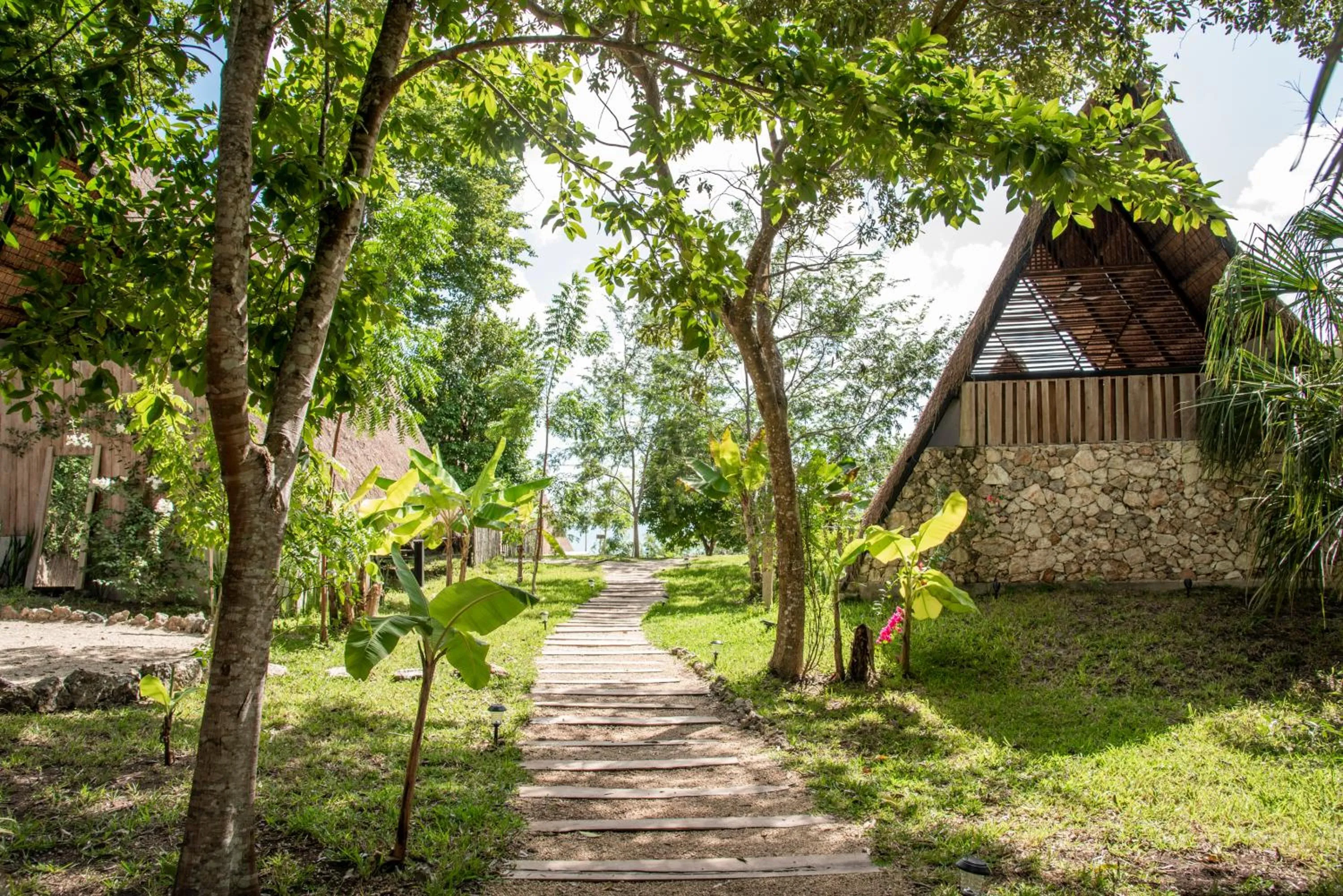 Garden in Azul Nomeolvides Bacalar - Guests Only