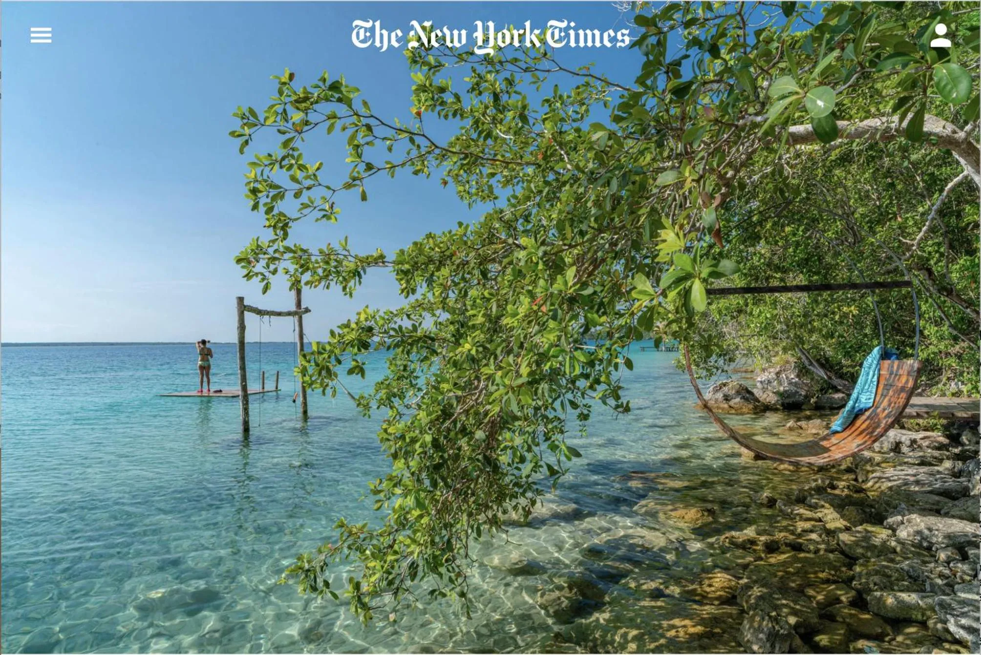 Beach in Azul Nomeolvides Bacalar - Guests Only