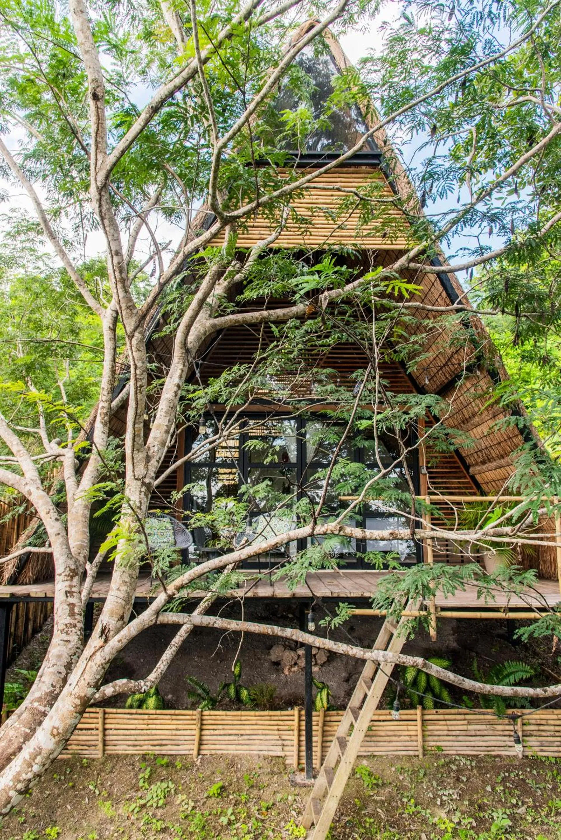 Decorative detail in Azul Nomeolvides Bacalar - Guests Only