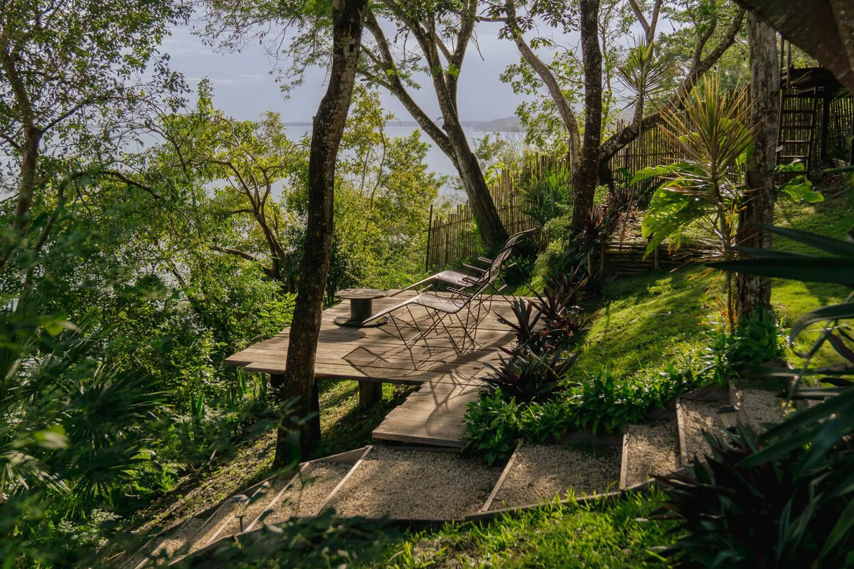 Balcony/Terrace in Azul Nomeolvides Bacalar - Guests Only