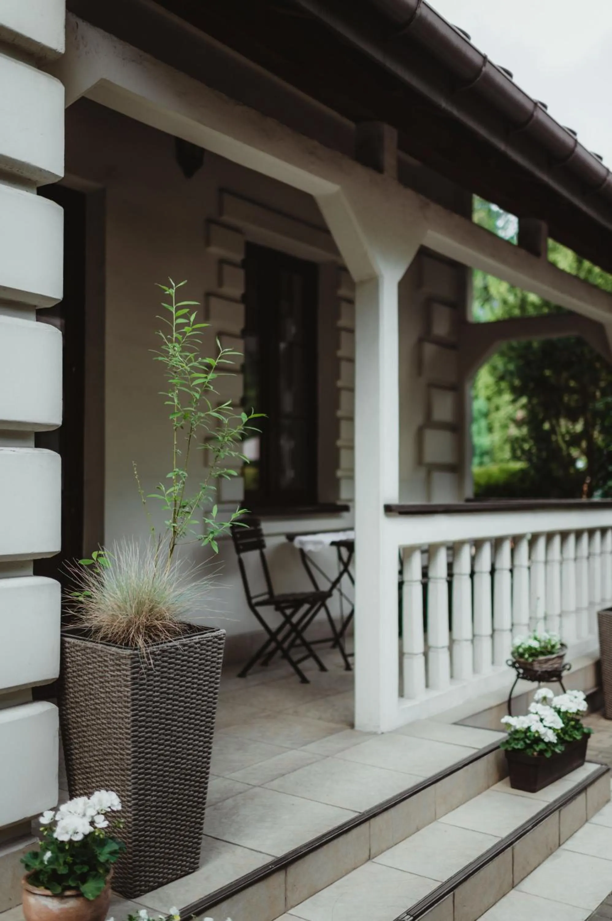 Garden in Dworek Złoty Róg Hotel i Restauracja