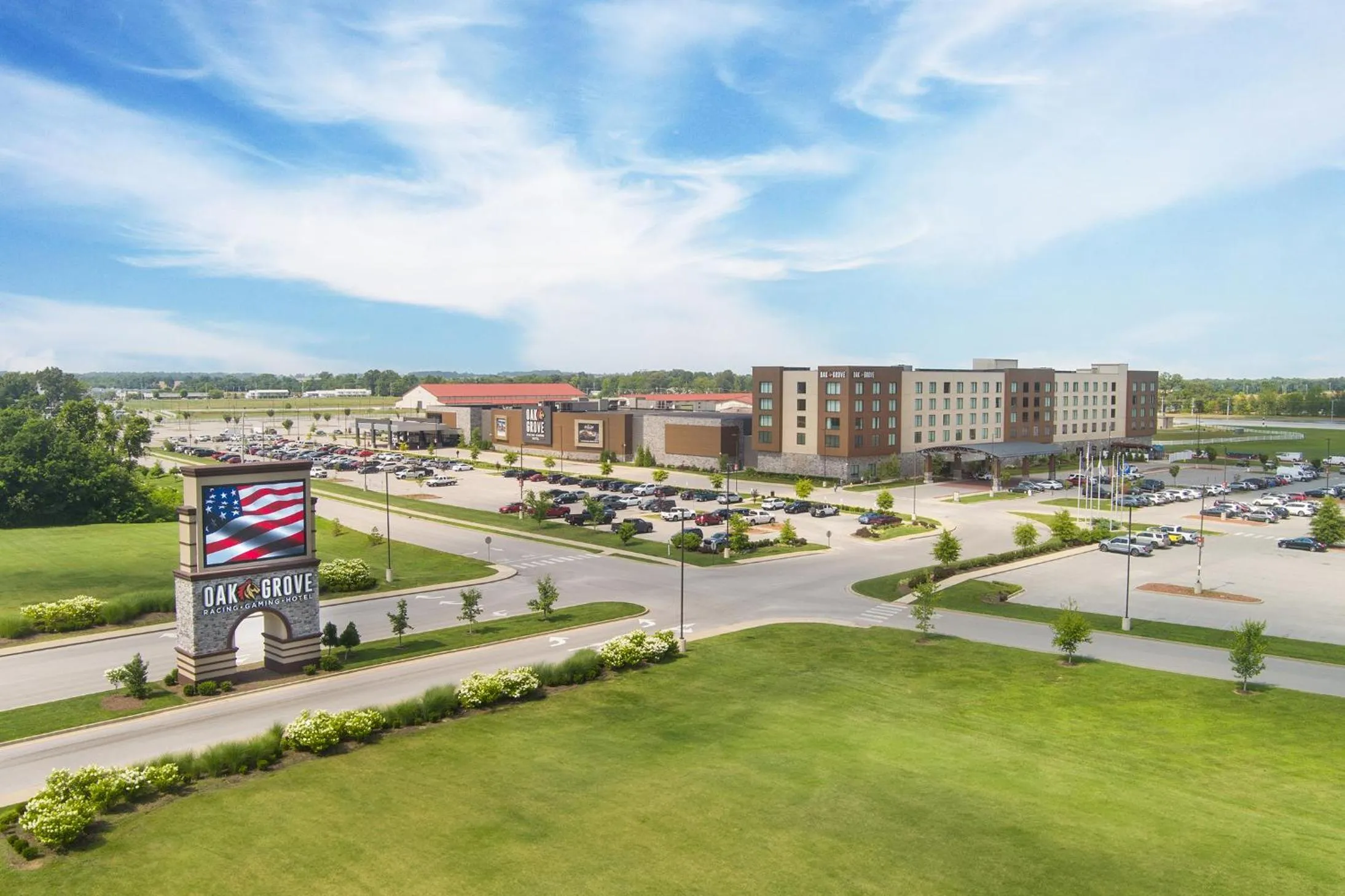 Property building in Oak Grove Racing Gaming & Hotel