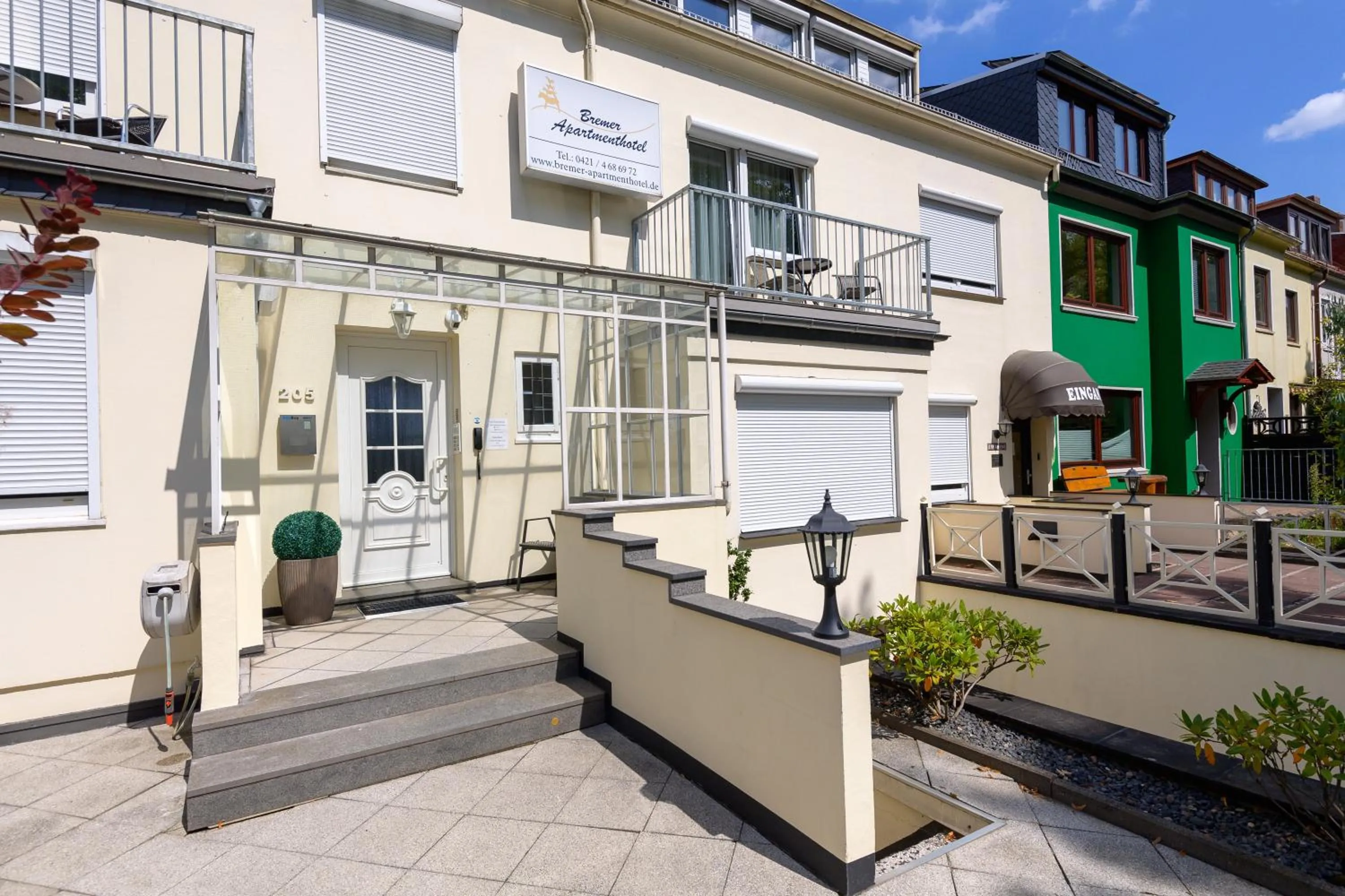 Property building in Bremer Apartmenthotel Superior