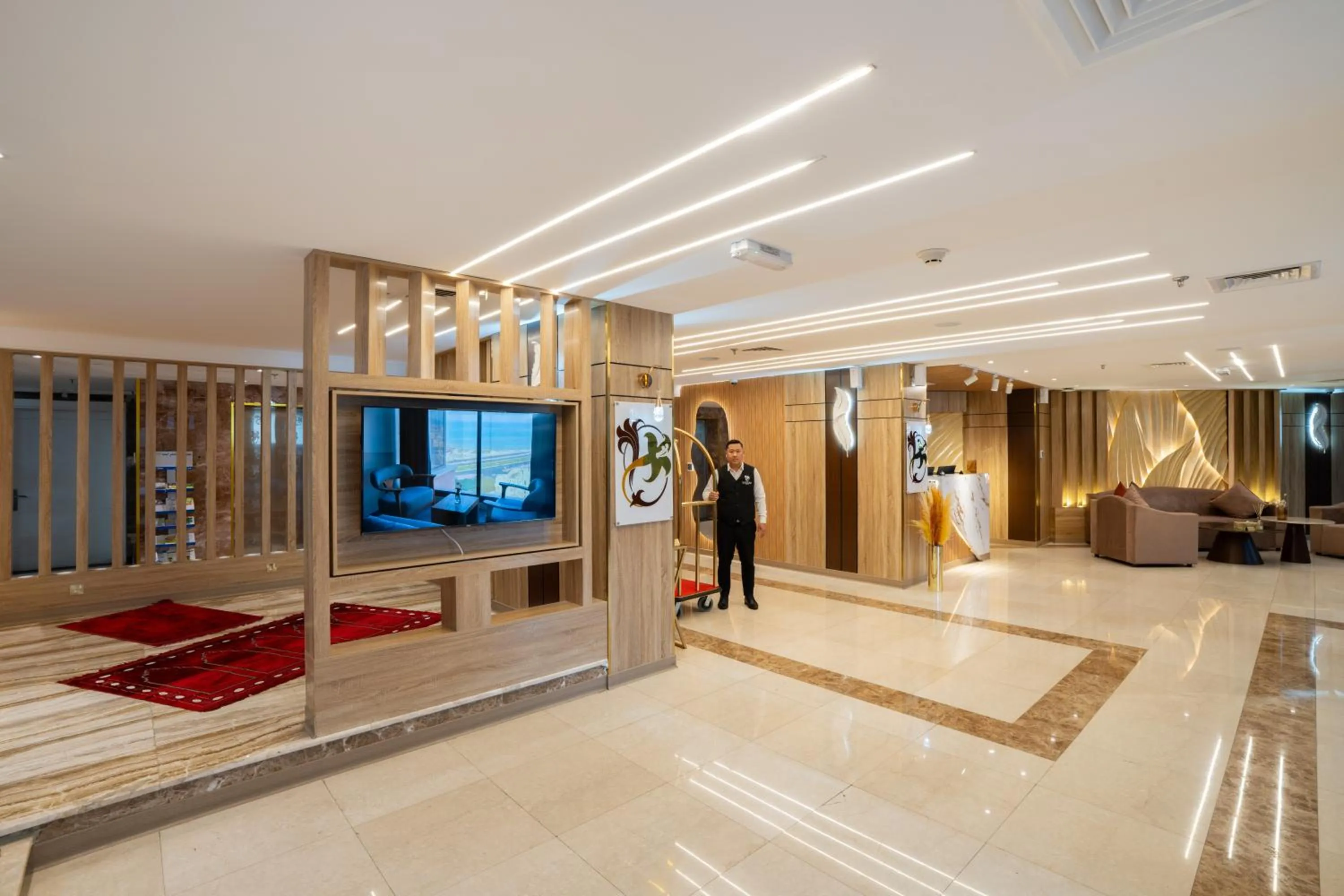 Lobby or reception in Plaza Athenee Hotel