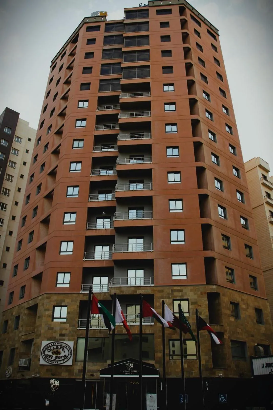 Property building in Plaza Athenee Hotel