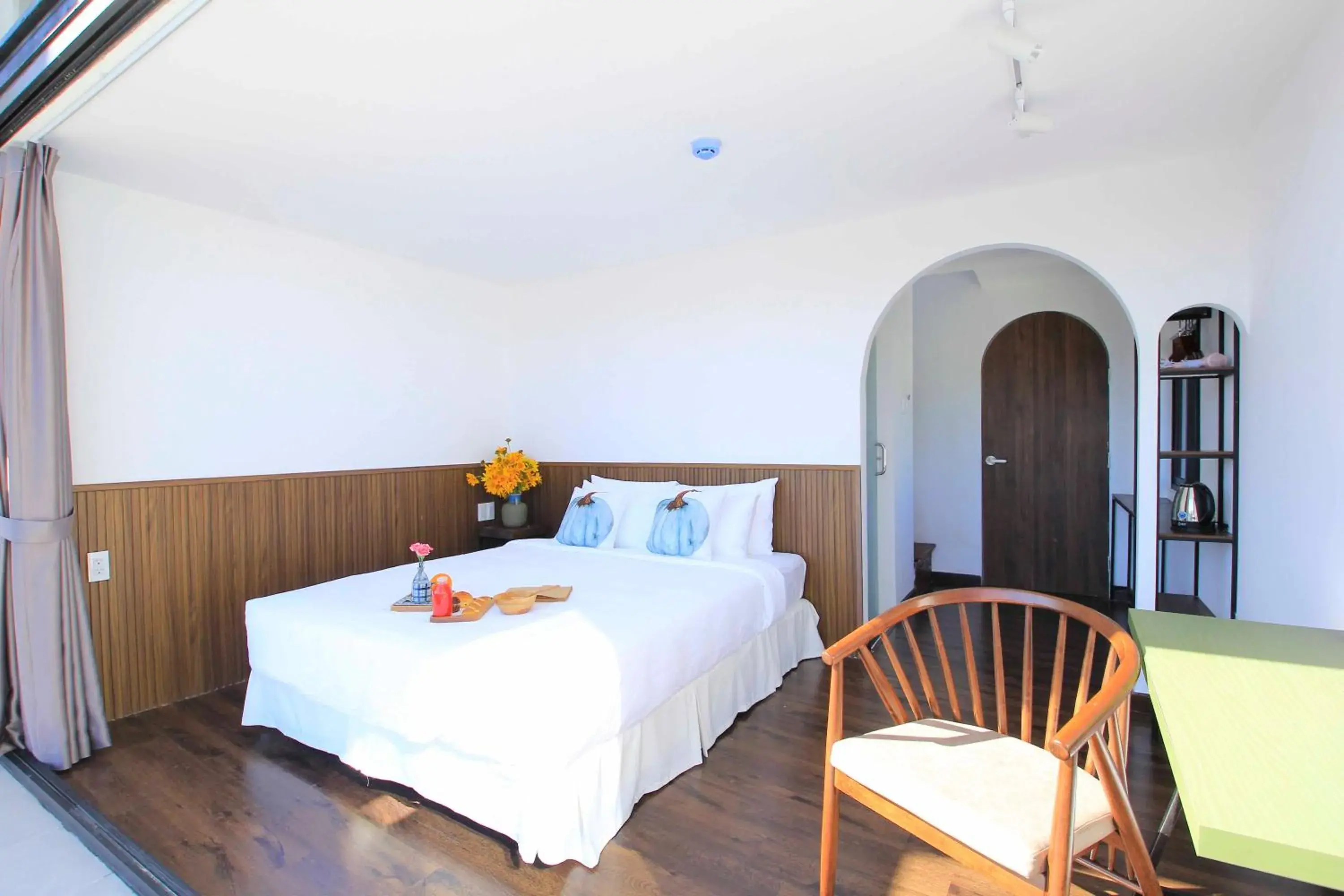 Bed in Green Hotel Bed in Green Hotel