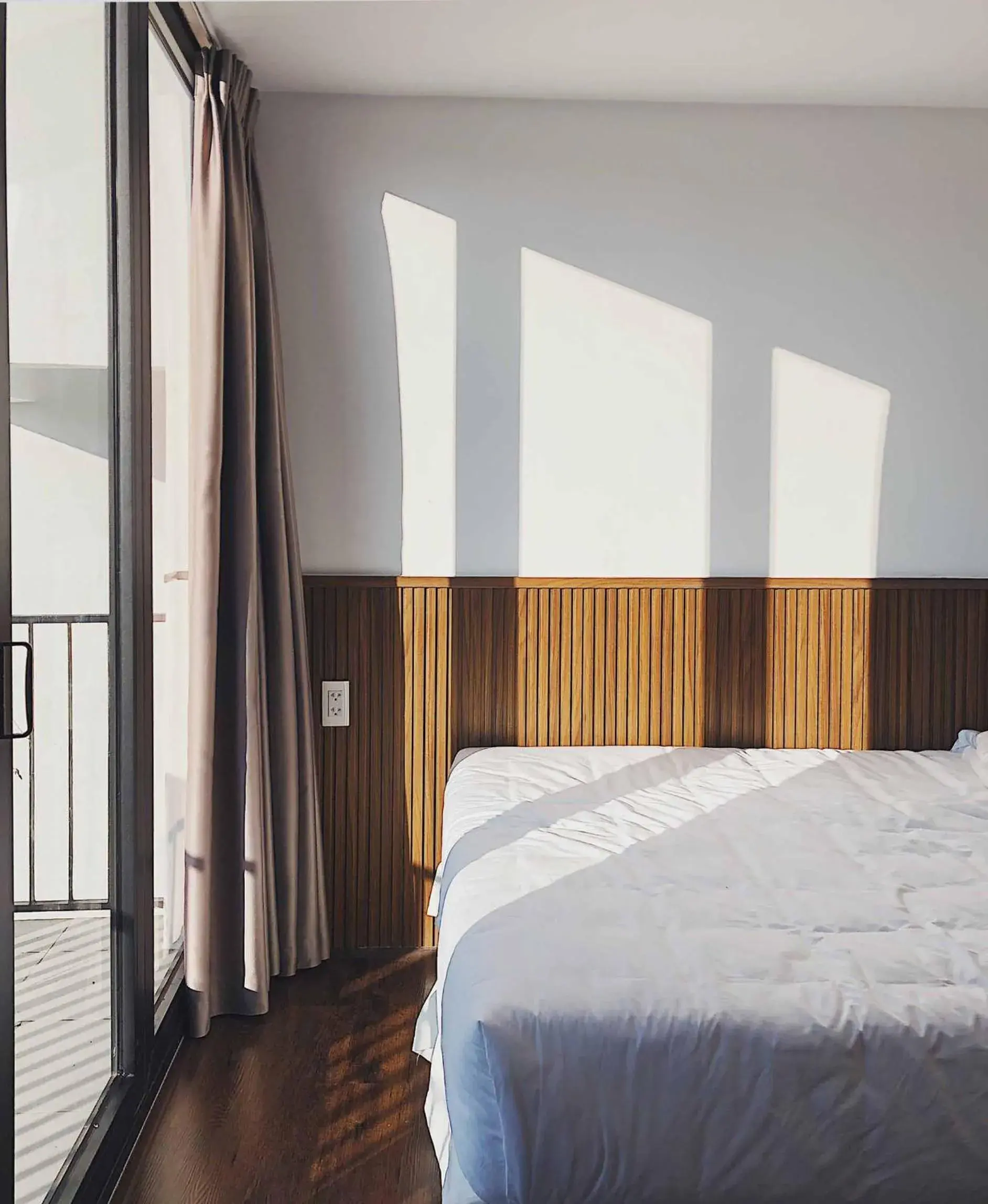 Bed in Green Hotel Bed in Green Hotel