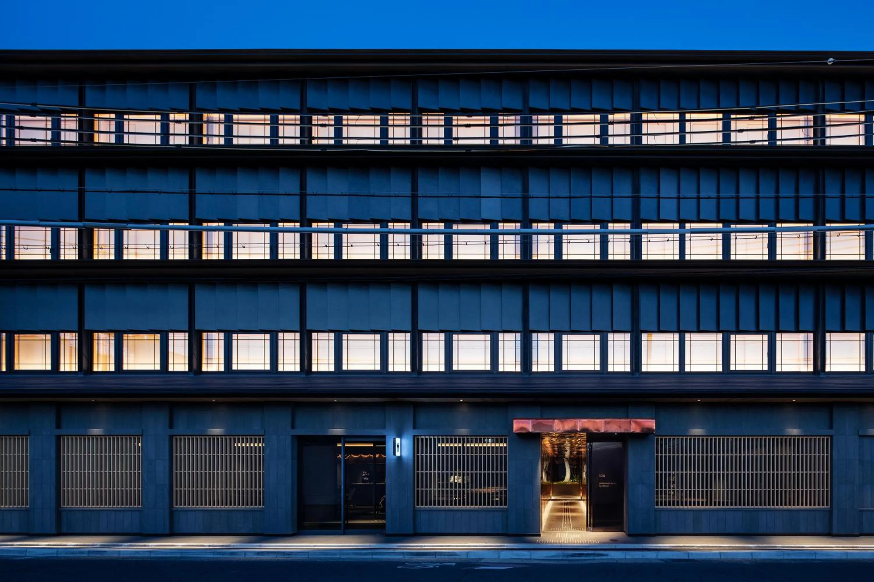 Property building in hotel tou nishinotoin kyoto