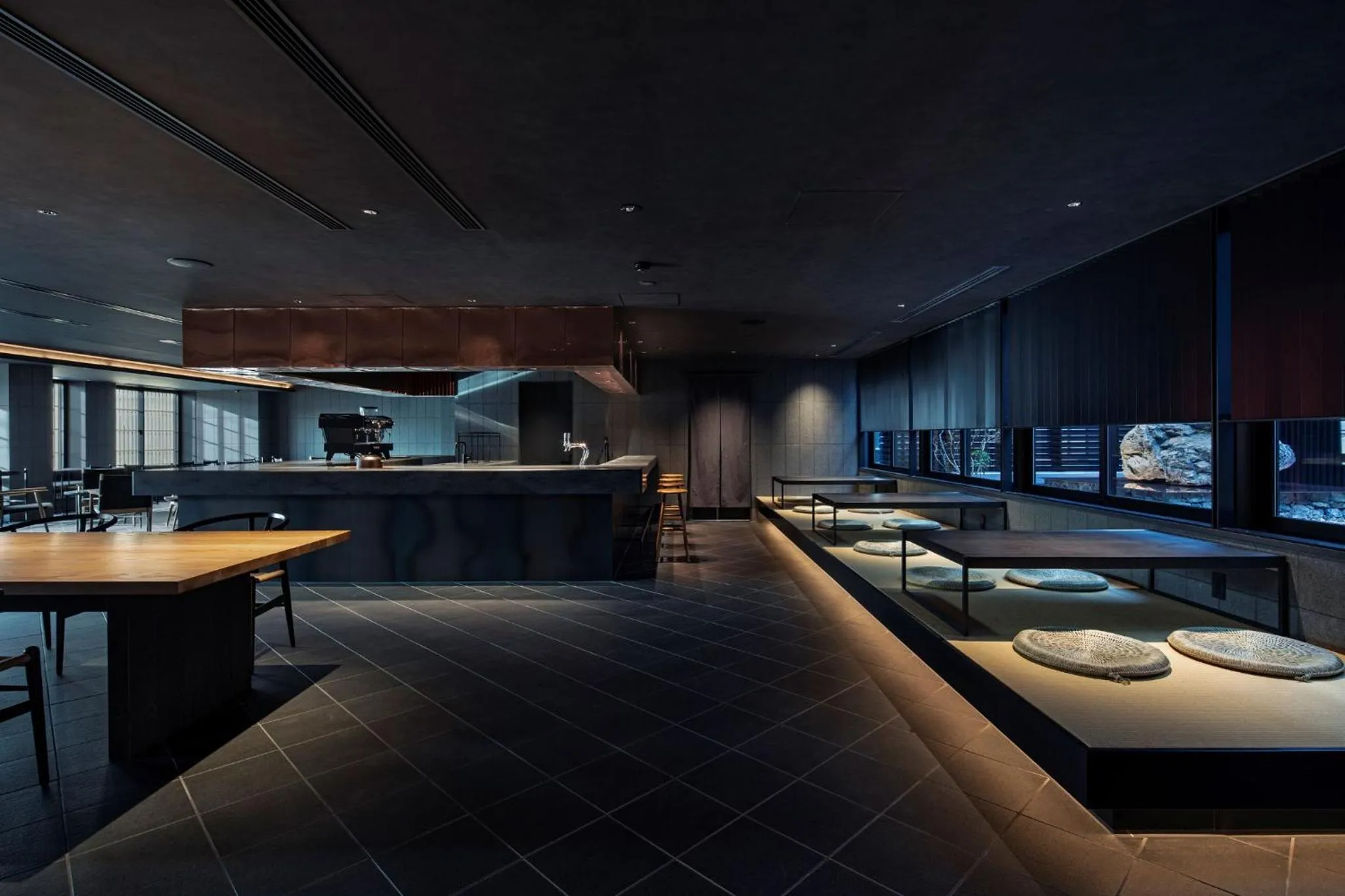 Restaurant/places to eat in hotel tou nishinotoin kyoto