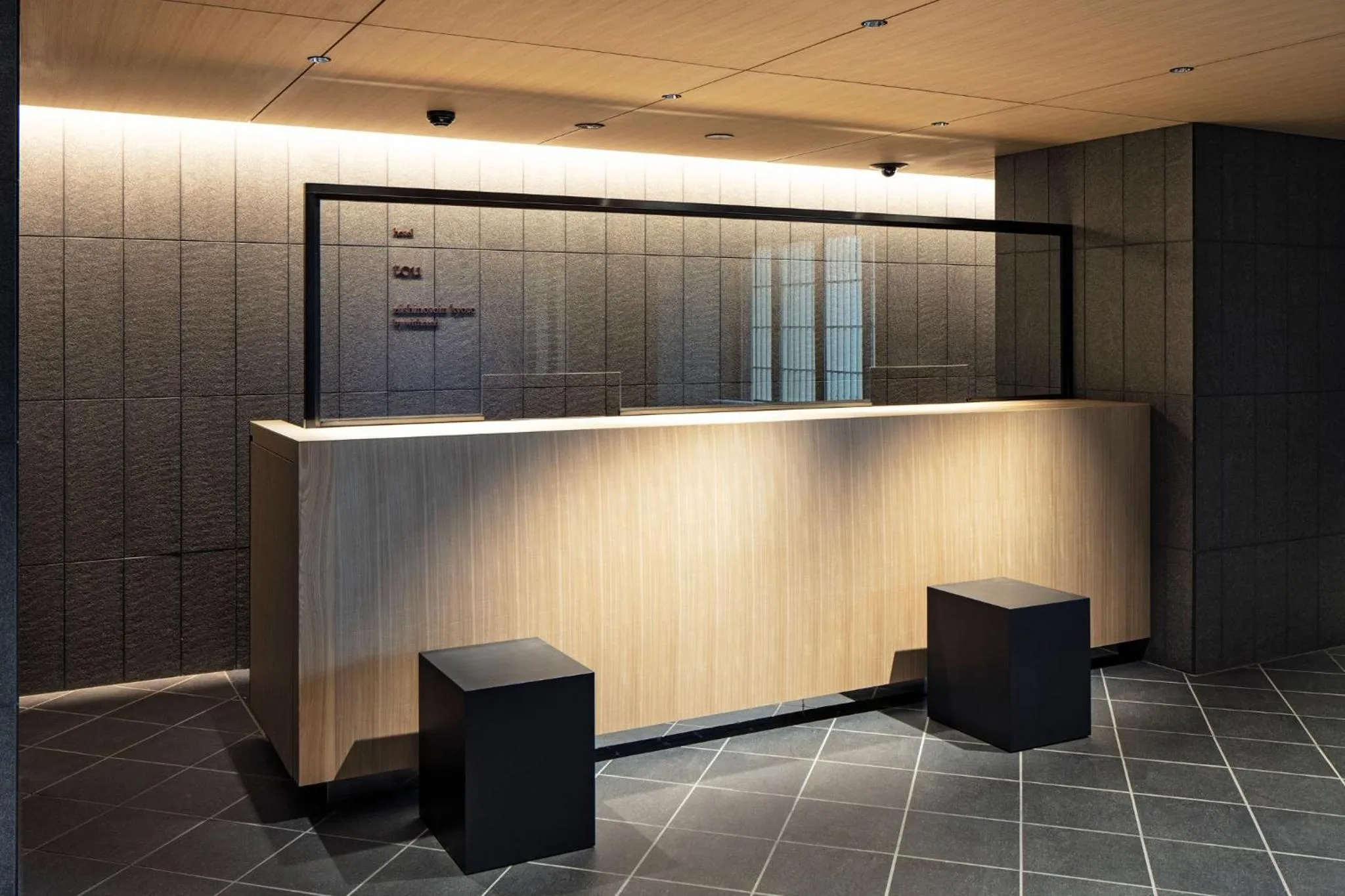 Lobby or reception in hotel tou nishinotoin kyoto