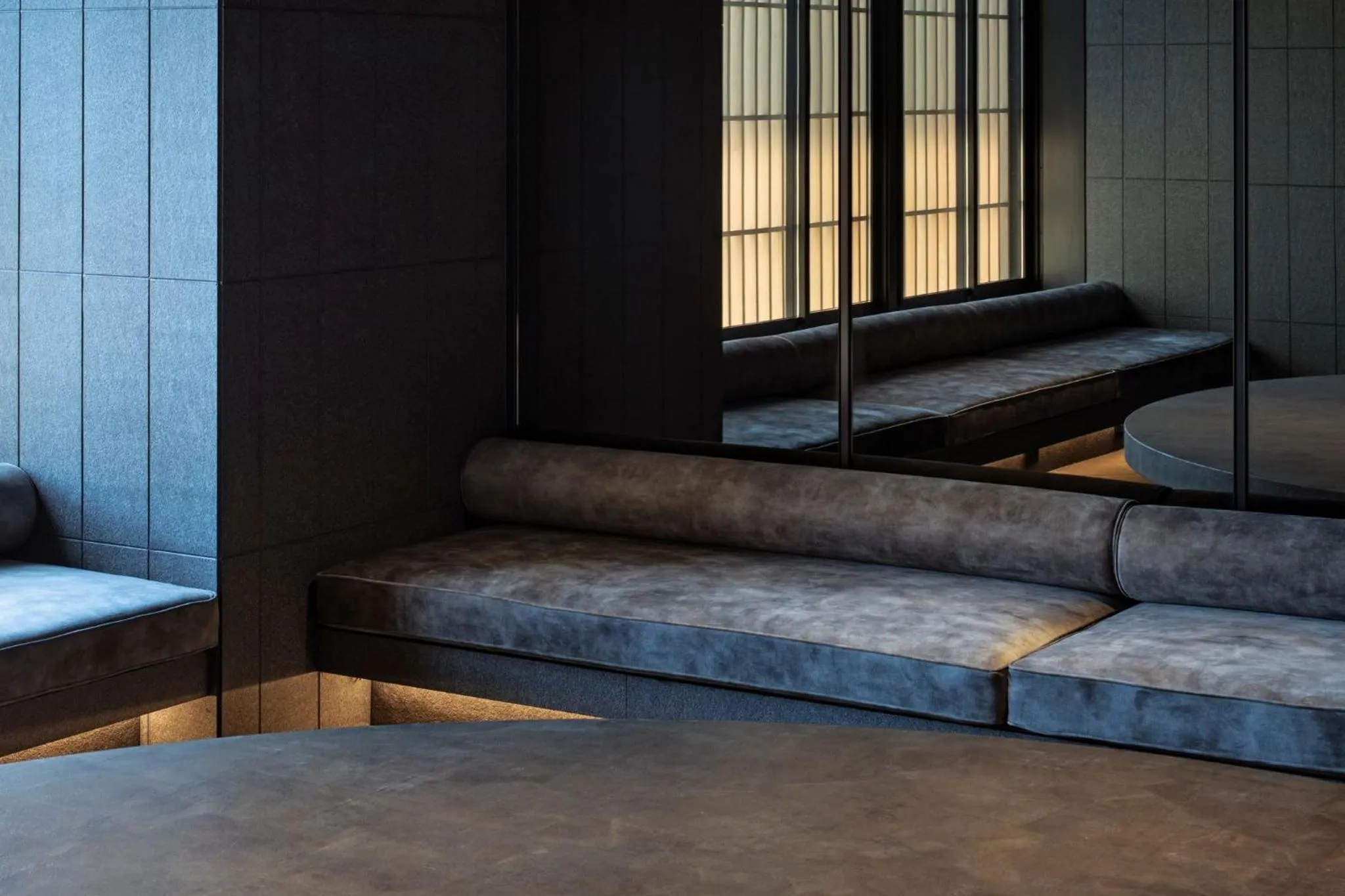 Lobby or reception in hotel tou nishinotoin kyoto