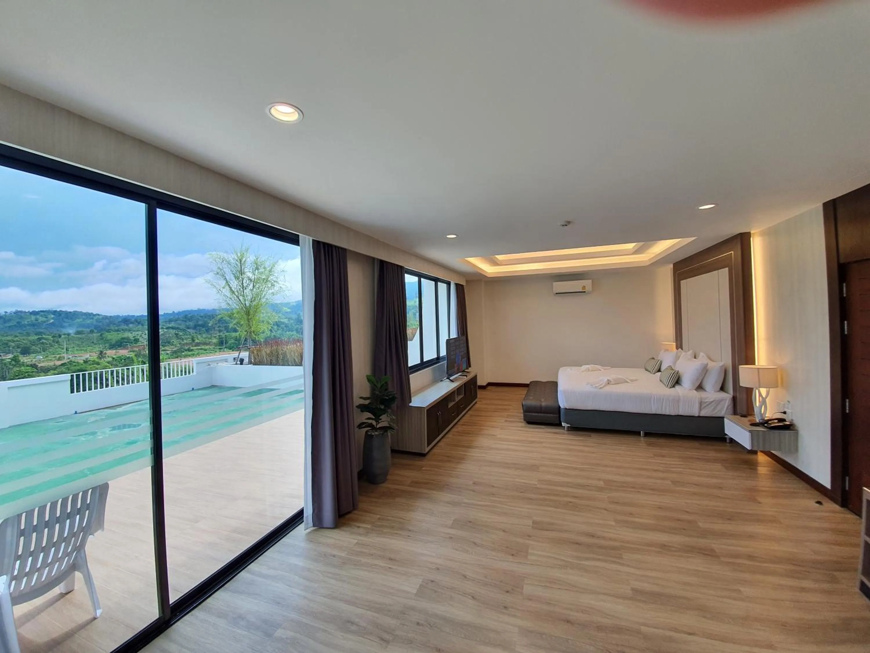 Bed in Soidao Good View Resort