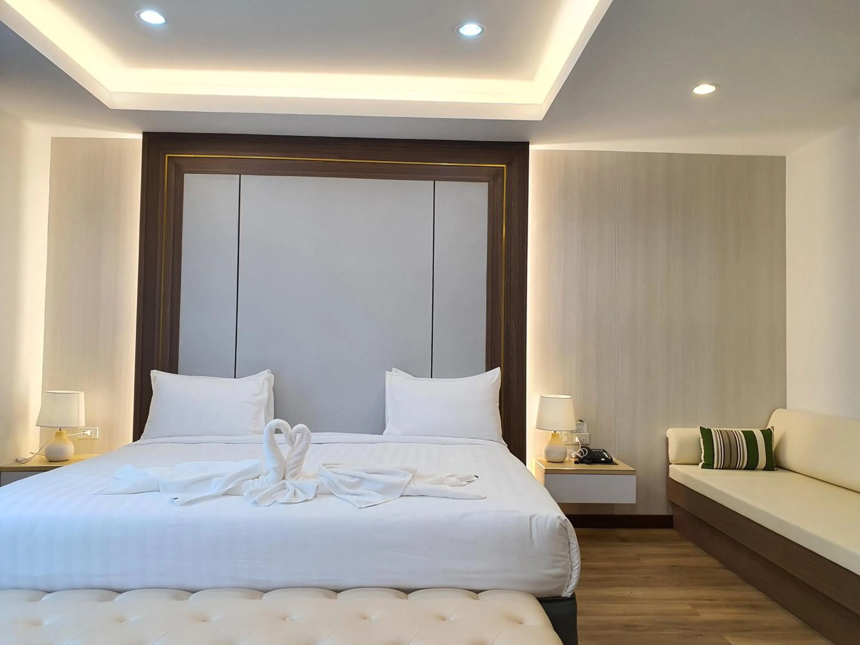 Bed in Soidao Good View Resort