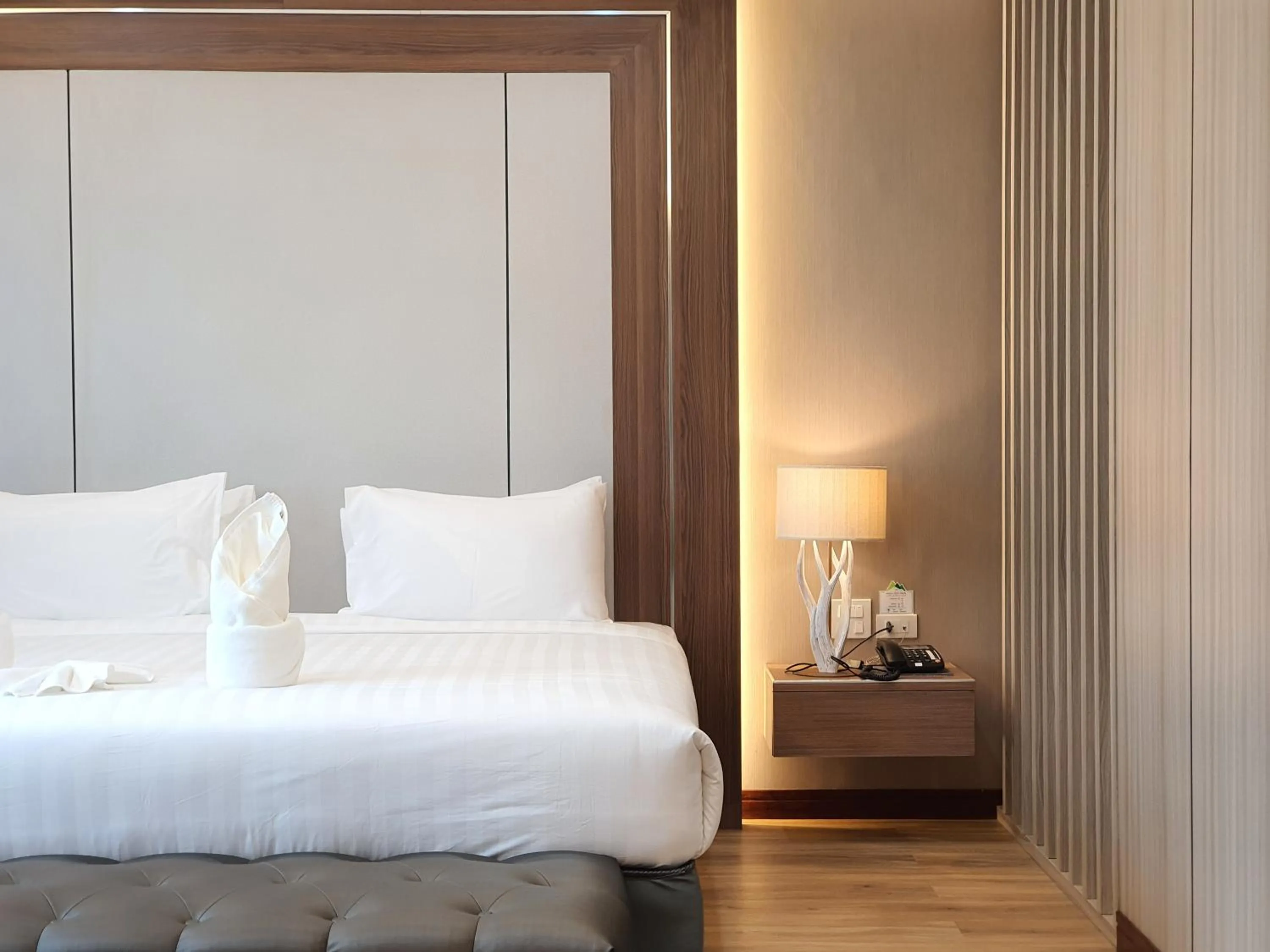 Bed in Soidao Good View Resort