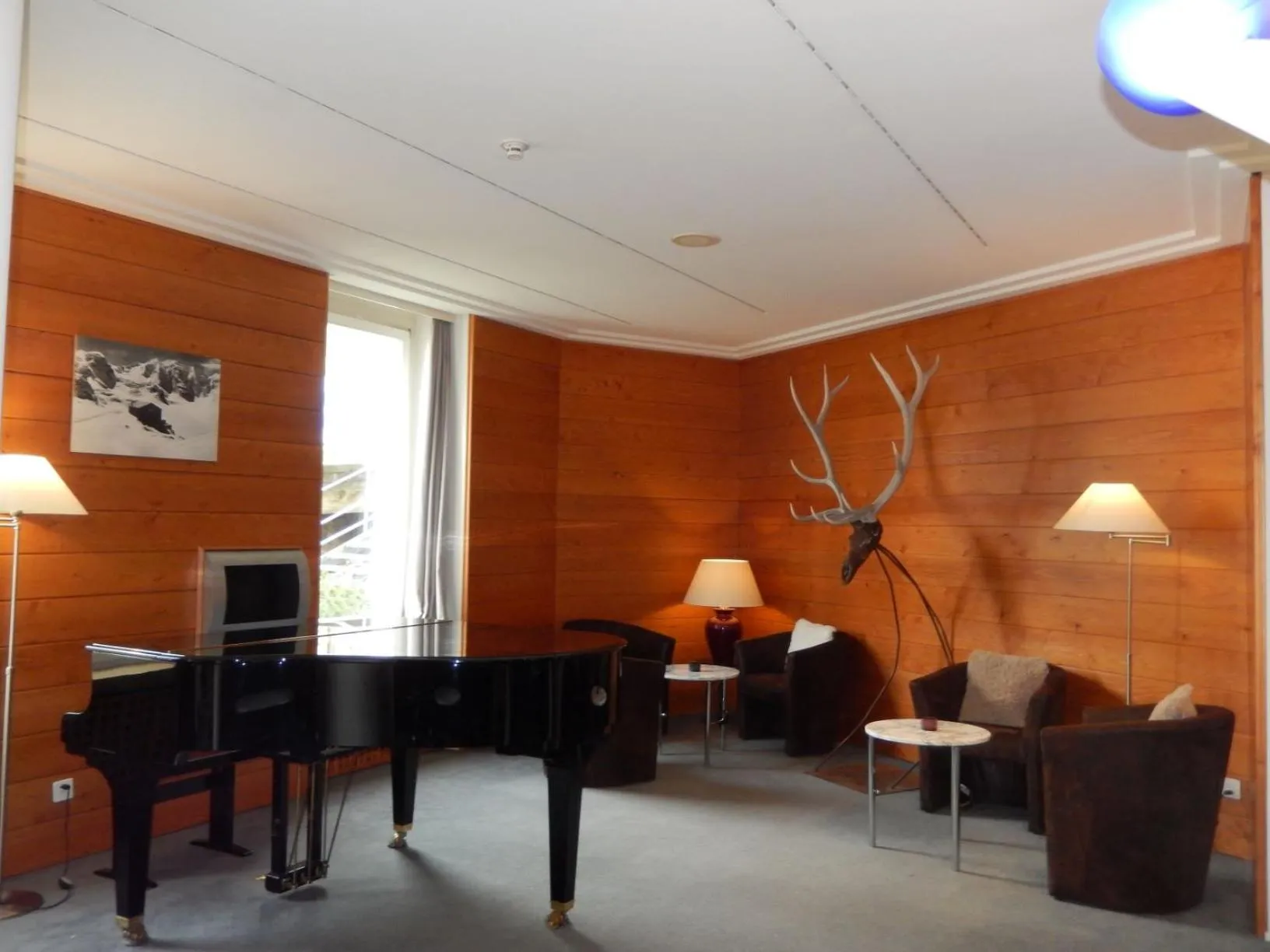 Living room in Hotel Schweizerhof Pontresina