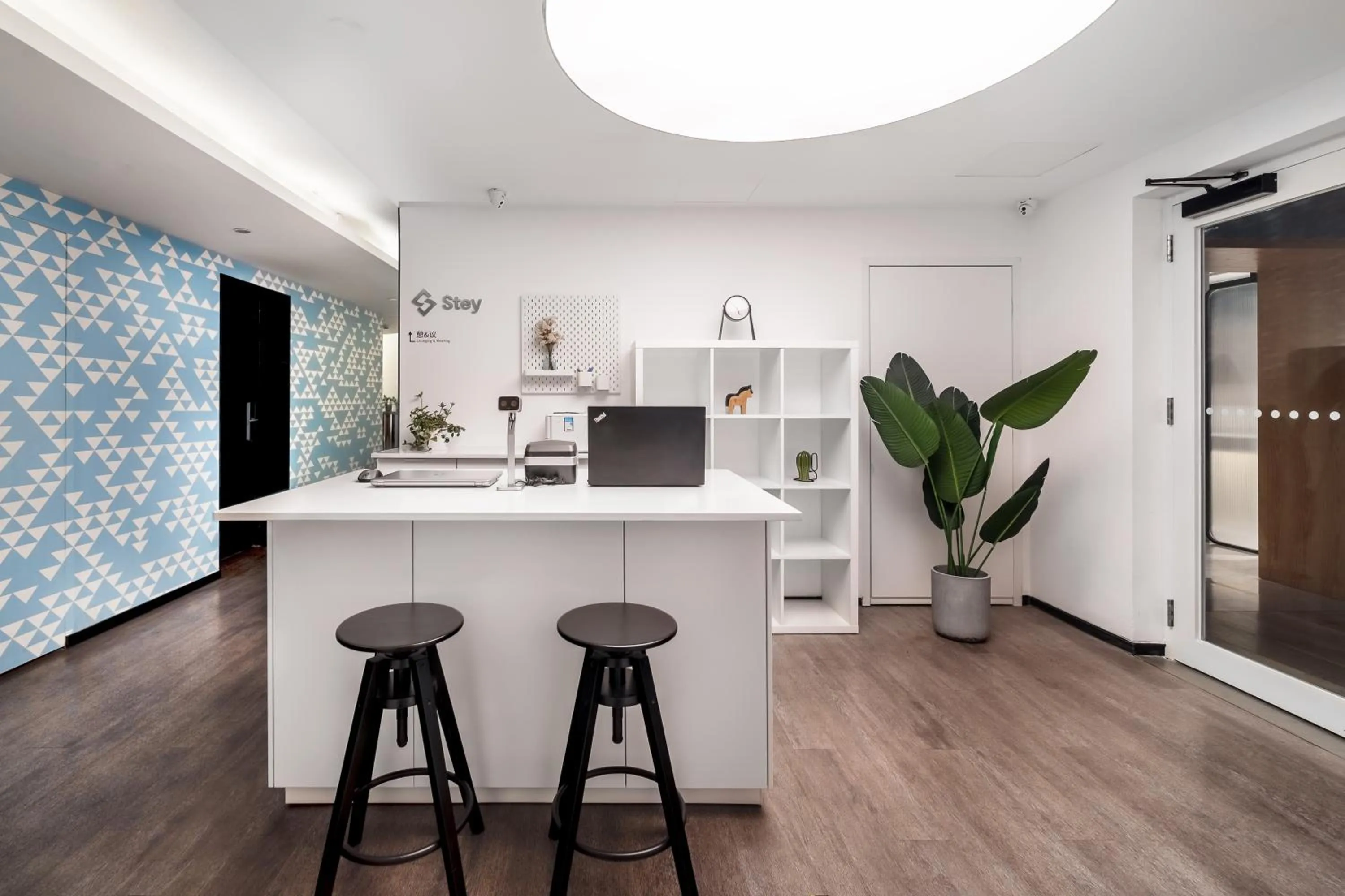 Lobby or reception in Stey Beijing Sanlitun Boutique Hotel