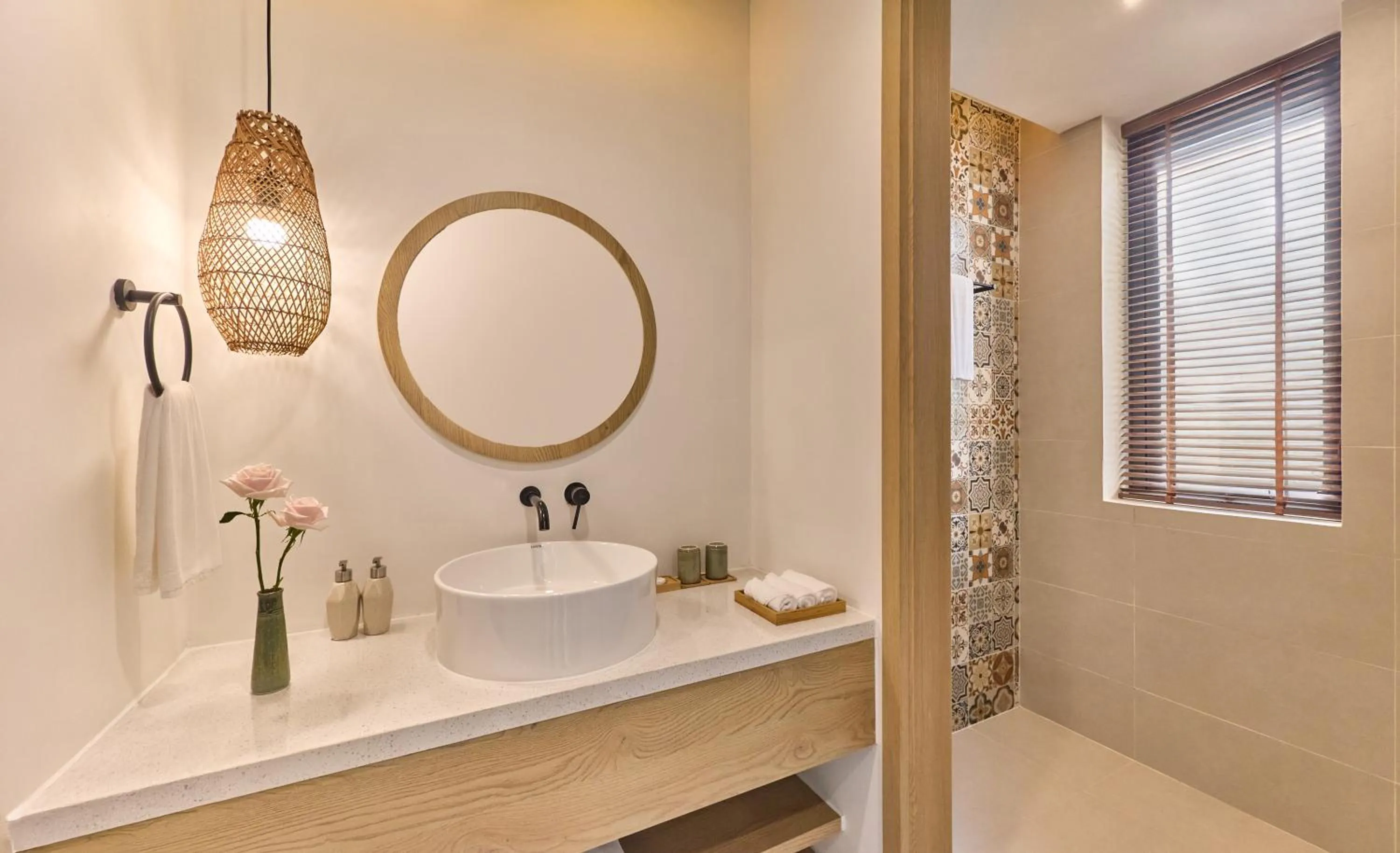 Shower in Andochine Villas Resort & Spa Phu Quoc - All Villas with Private Pool