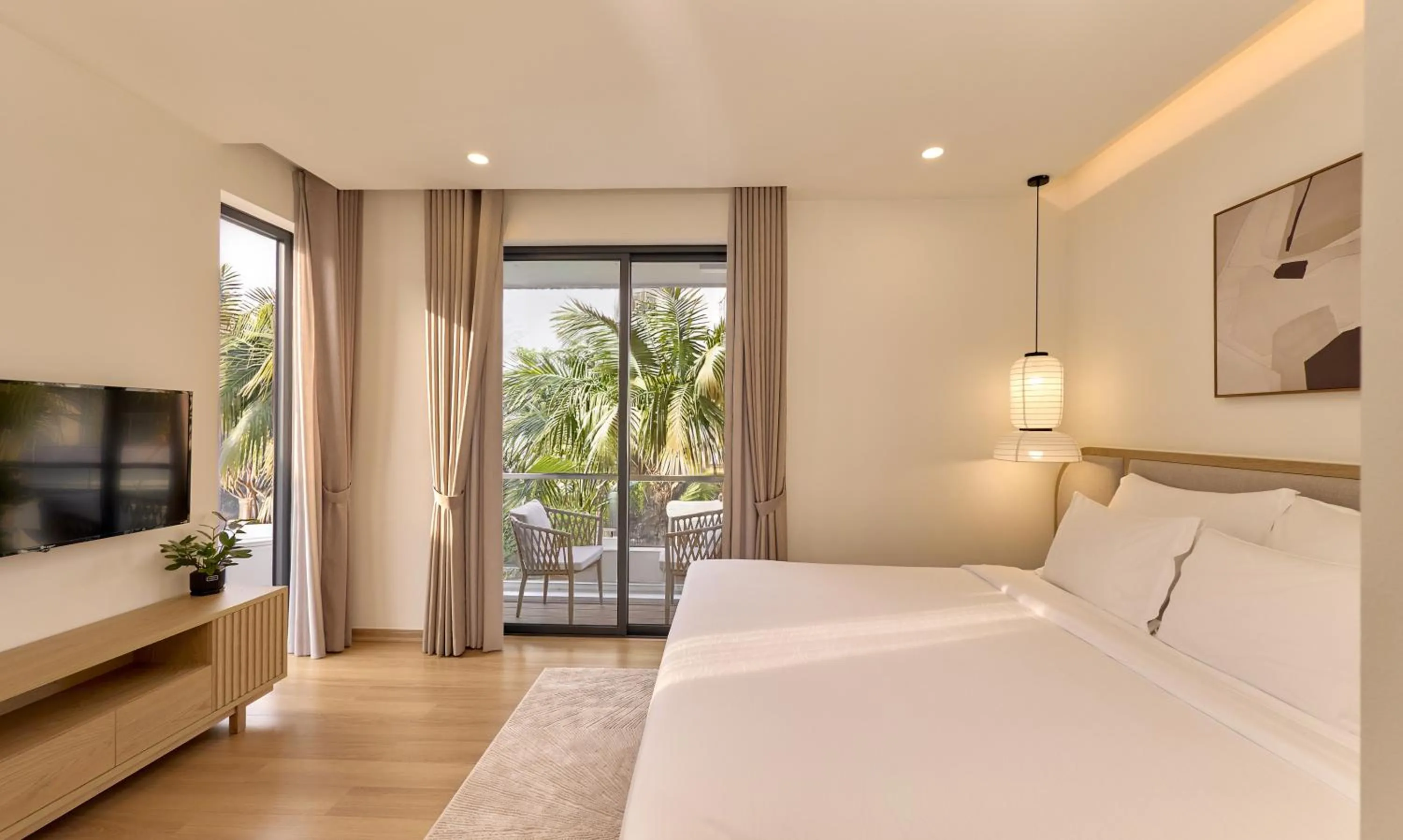 Bedroom, Bed in Andochine Villas Resort & Spa Phu Quoc - All Villas with Private Pool