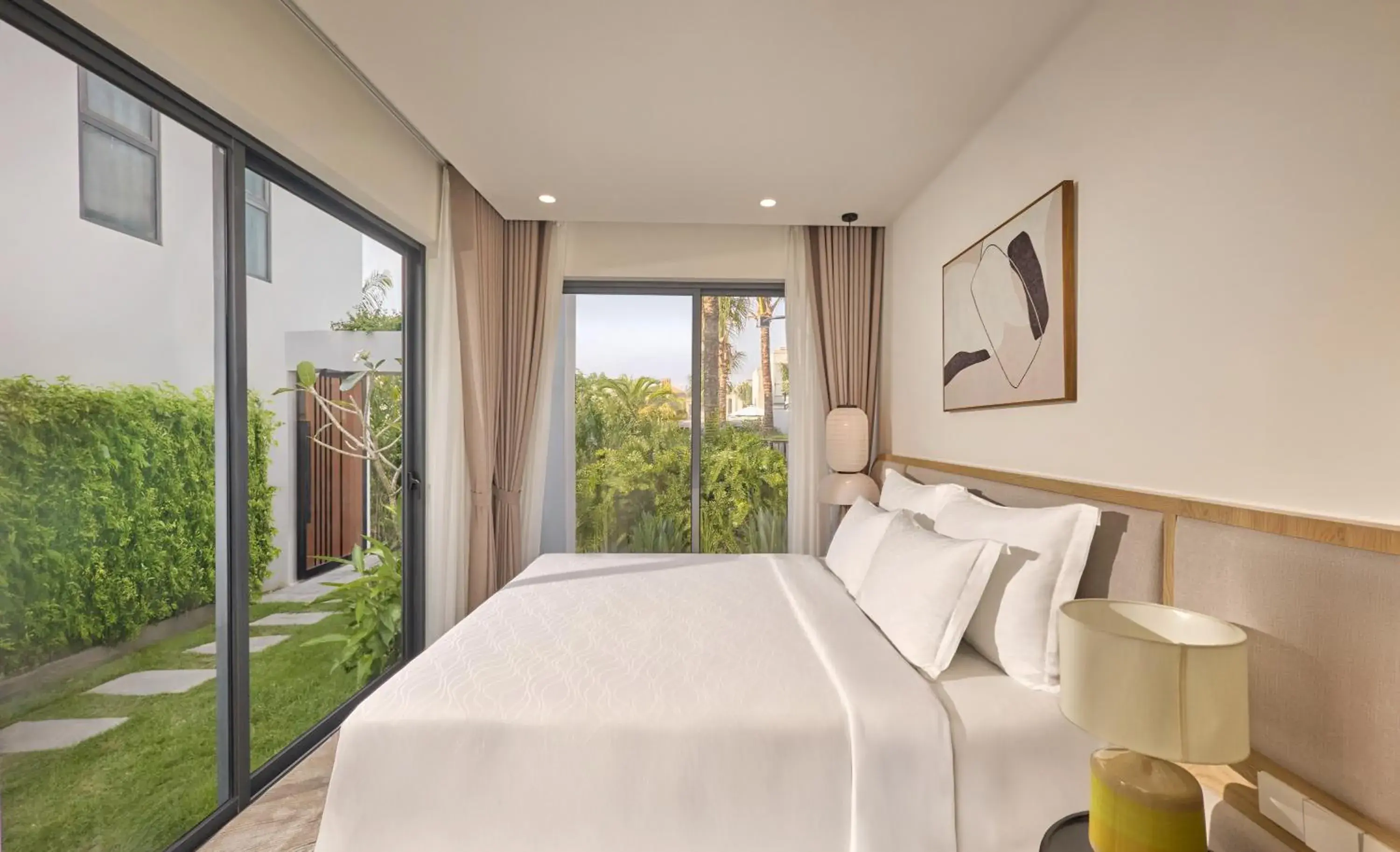 Property building, Bed in Andochine Villas Resort & Spa Phu Quoc - All Villas with Private Pool Property building, Bed in Andochine Villas Resort & Spa Phu Quoc - All Villas with Private Pool