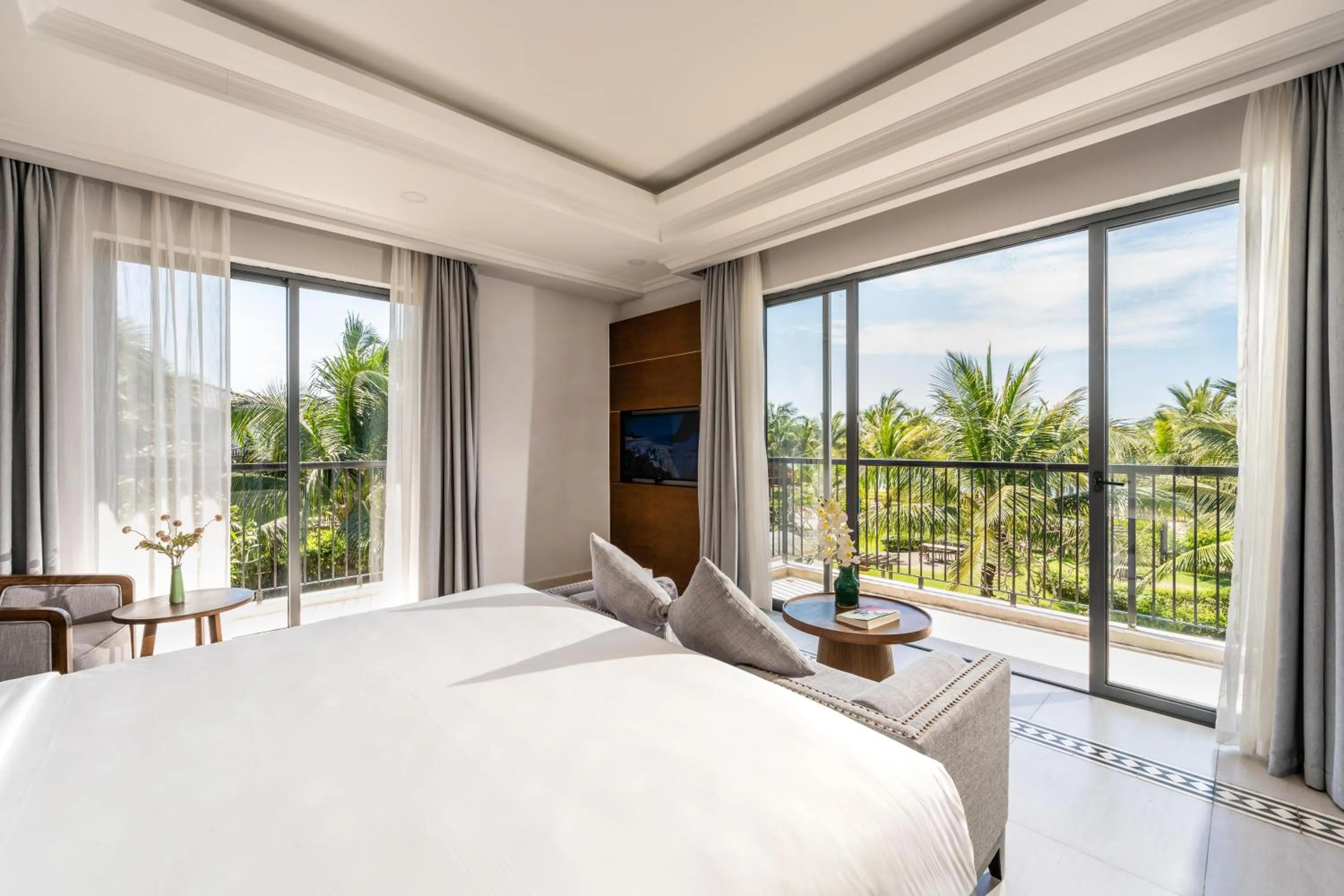 Bed in Andochine Villas Resort & Spa Phu Quoc - All Villas with Private Pool