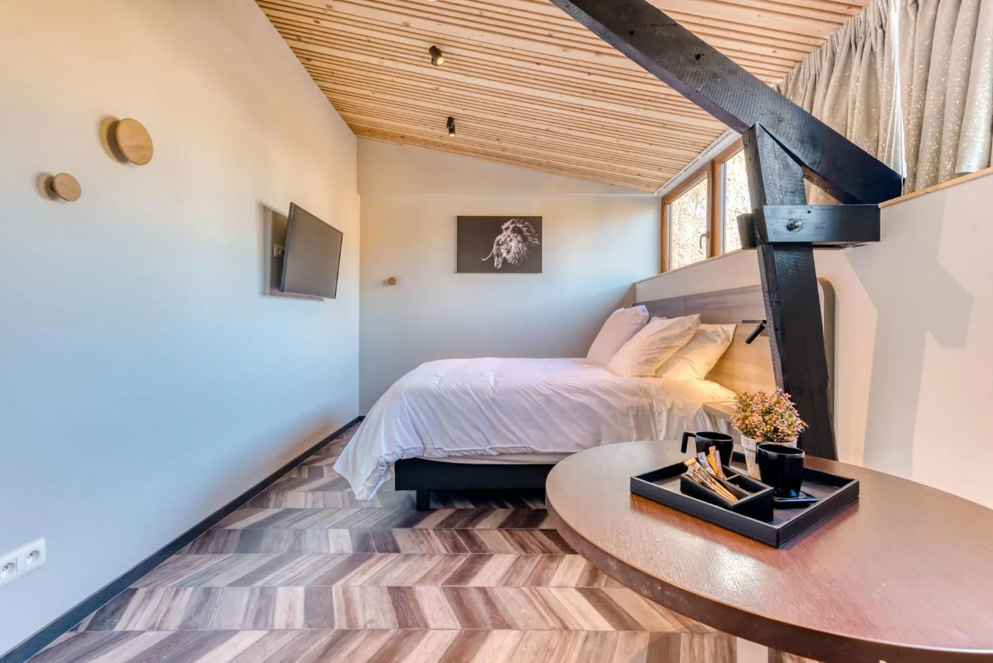 Bedroom, Bed in Les Chambres du Vieux Château