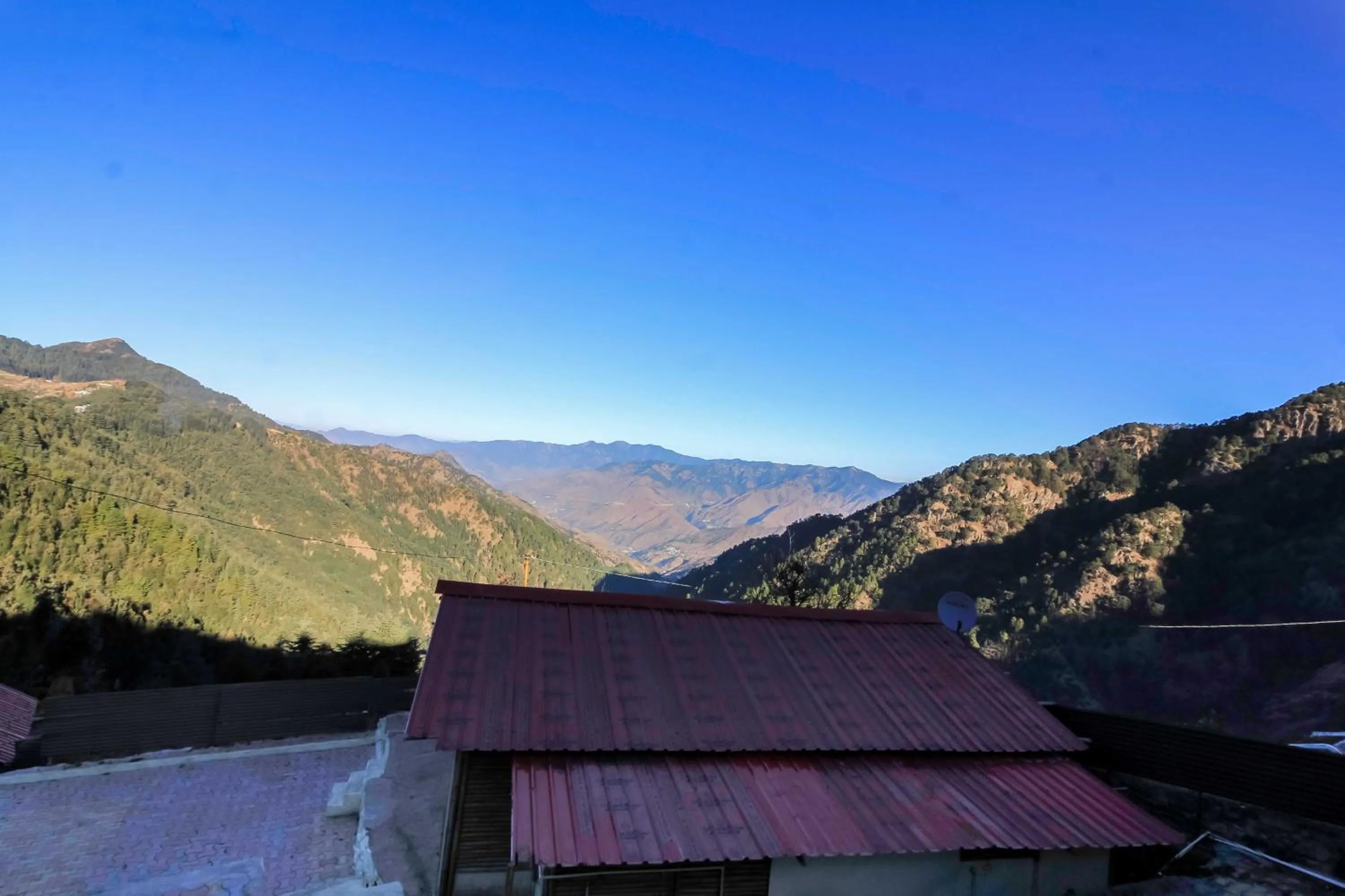 Mountain view in Glamwood Resort Dhanaulti, Ranked 1 in Dhanaulti