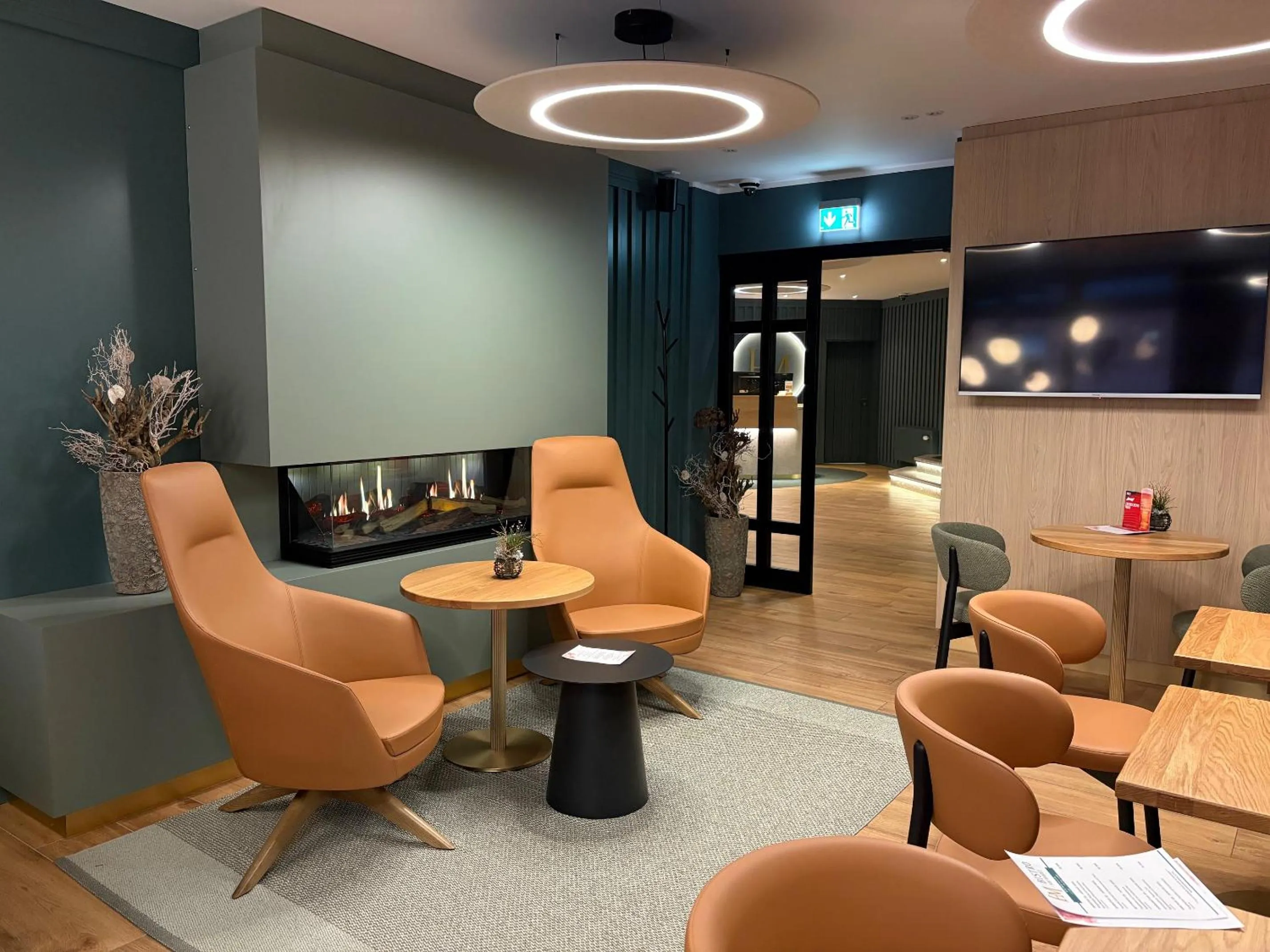 Lounge or bar in Hotel Am Markt Nordenham
