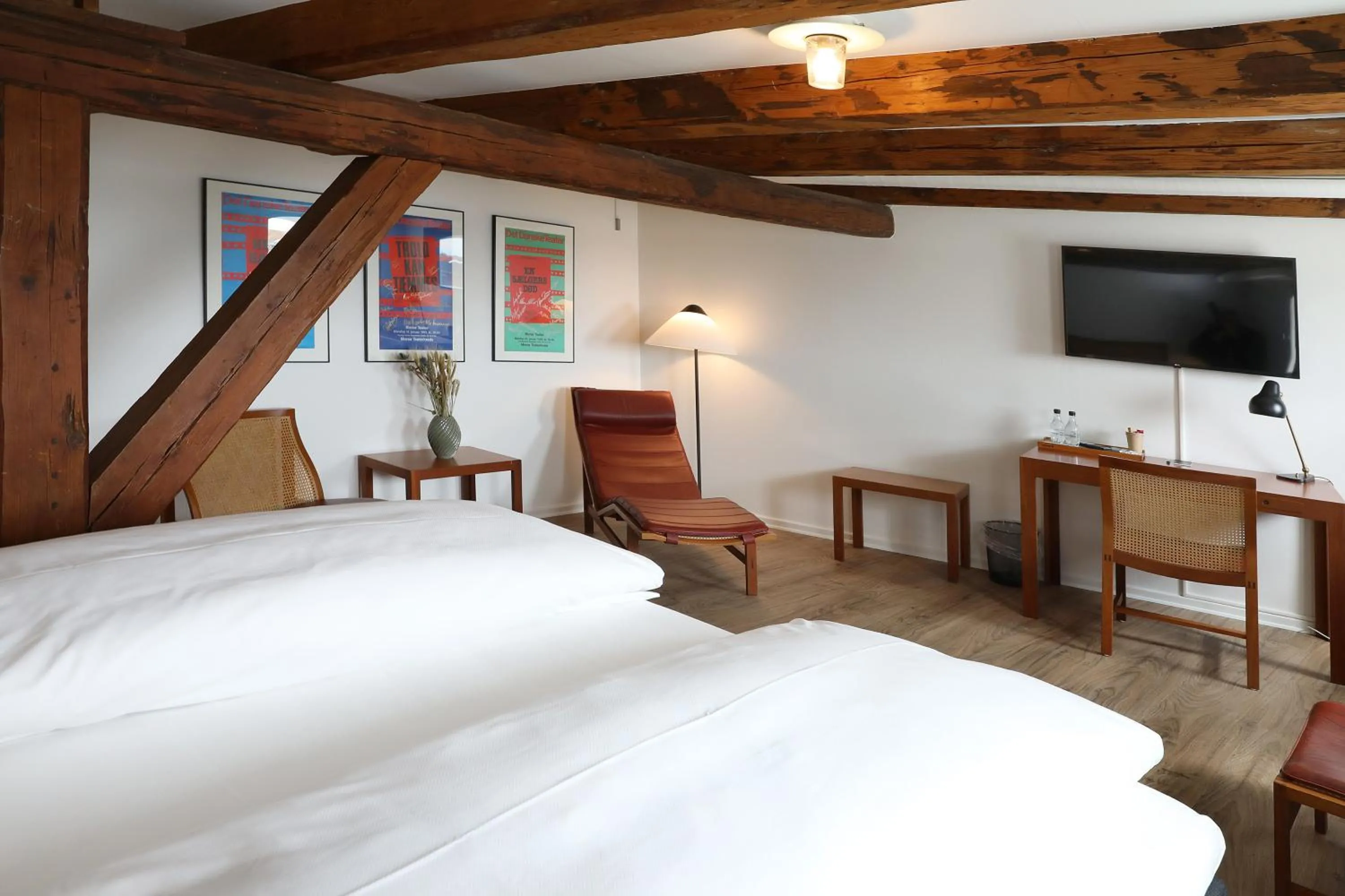 Bed in Hotel Steenbergs