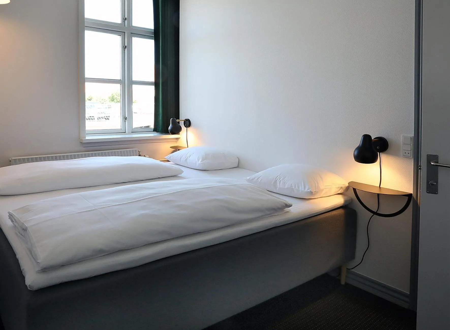 Bed in Hotel Steenbergs