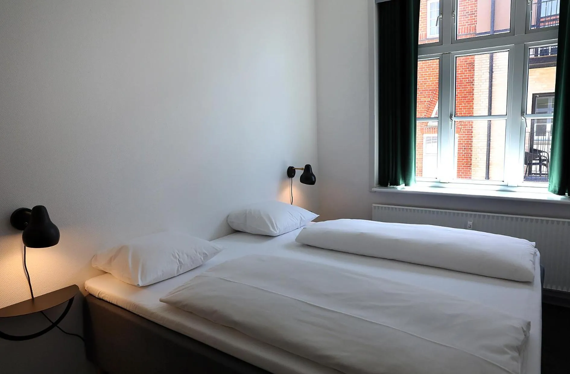 Bed in Hotel Steenbergs