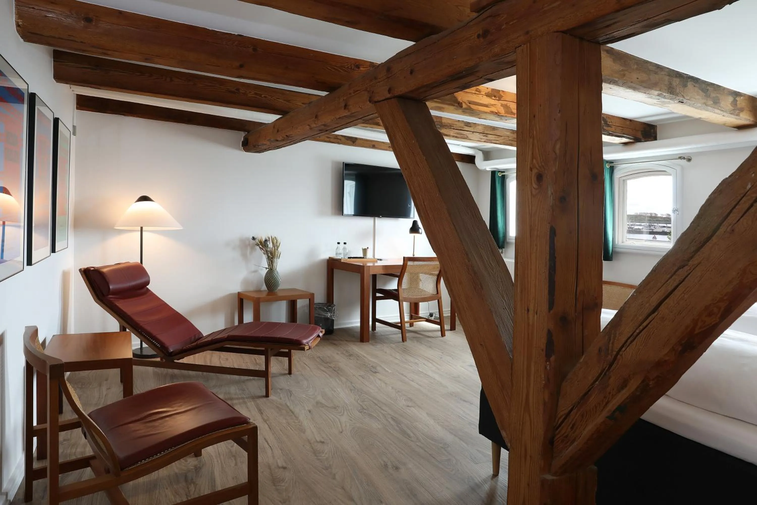 Bed in Hotel Steenbergs