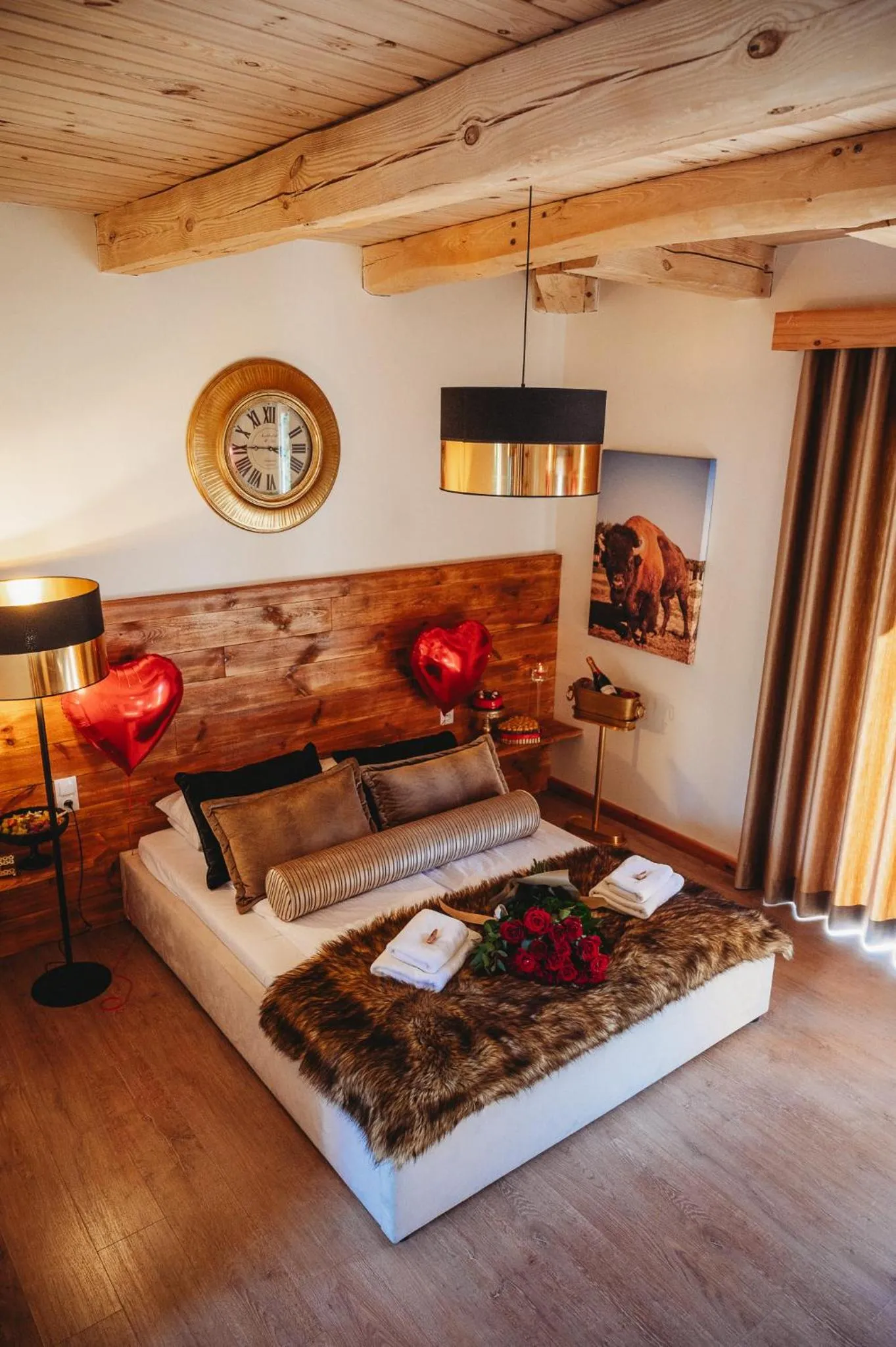 Bed in Skansen Bicz Resort