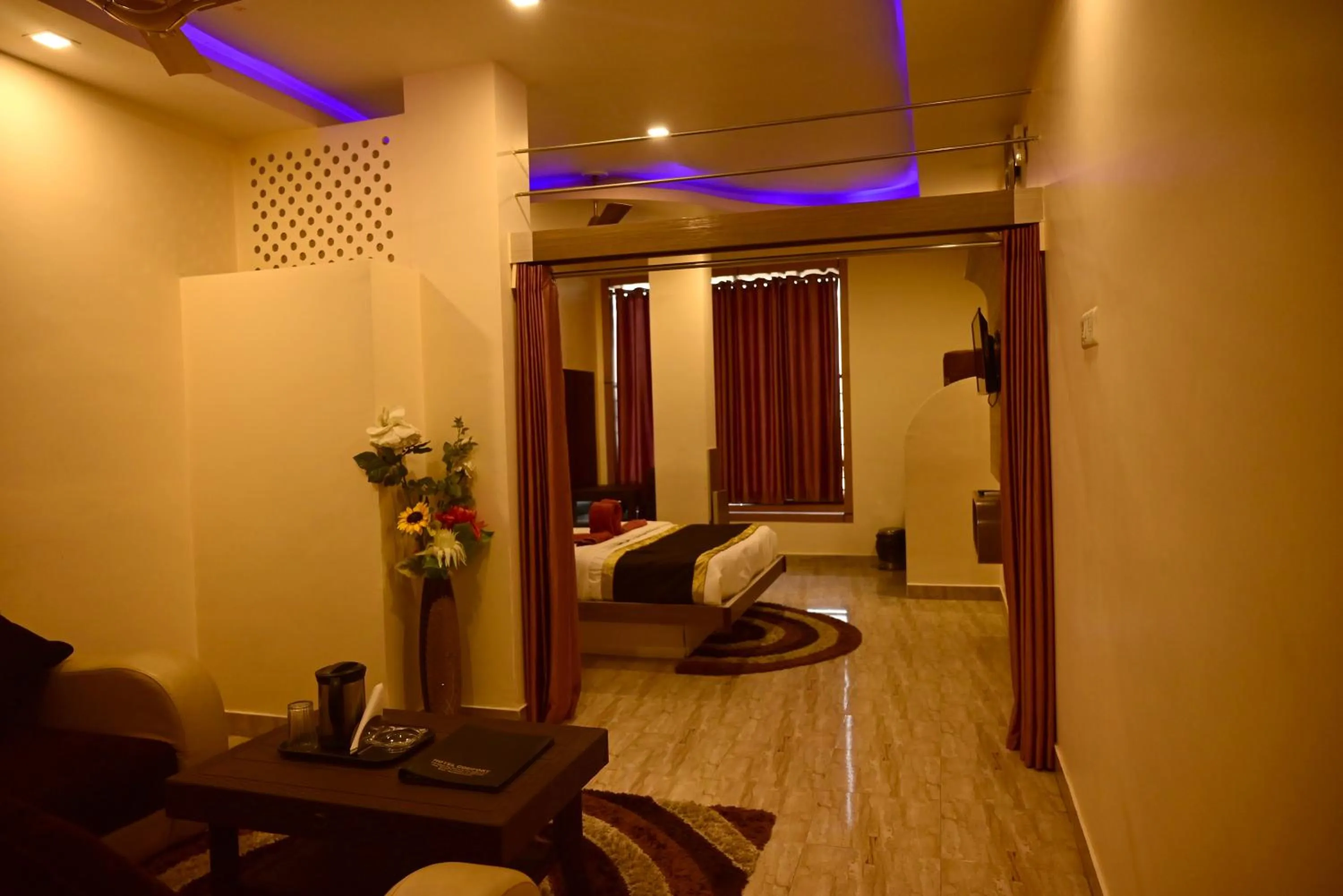 Area and facilities, Bed in Hotel Comfort and Terrace Lounge