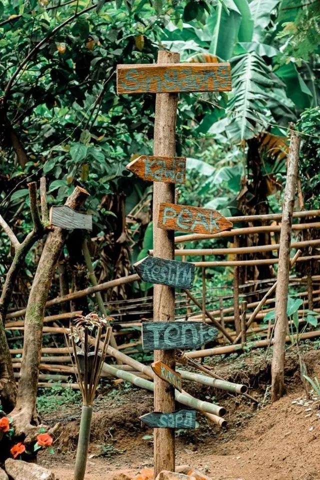 Raw Camping at Camping Paradise Singalong Mountain Garden