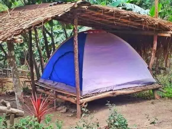 Raw Camping at Camping Paradise Singalong Mountain Garden