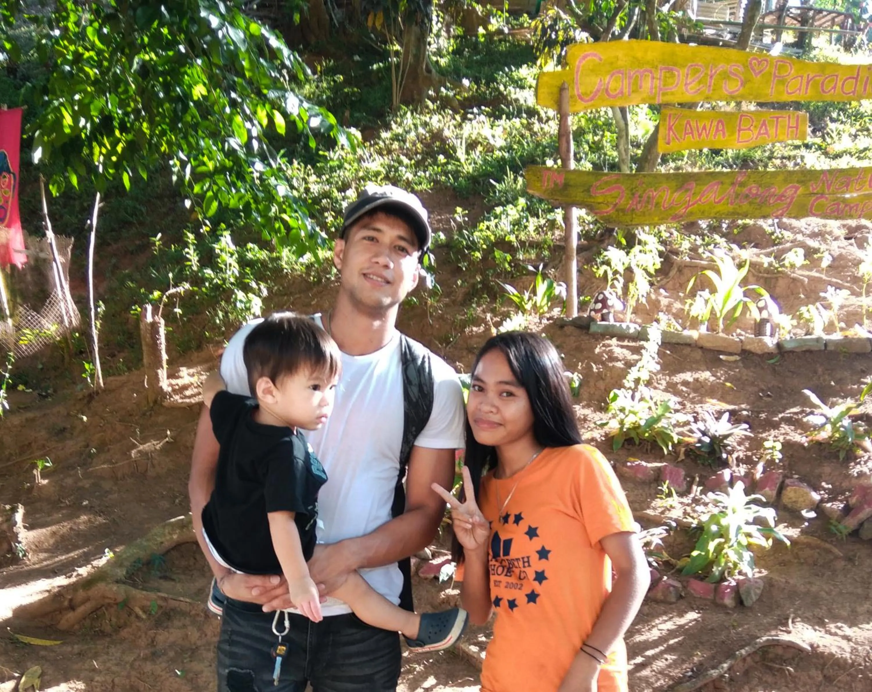 Raw Camping at Camping Paradise Singalong Mountain Garden