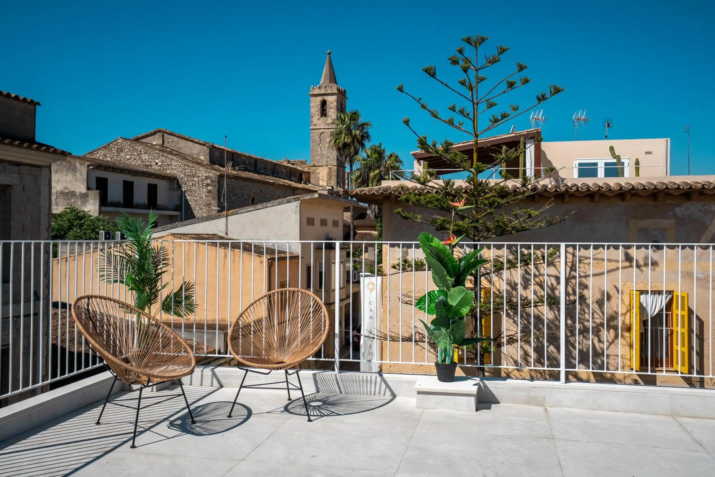Balcony/Terrace in Hotel Boutique Can Pocovi