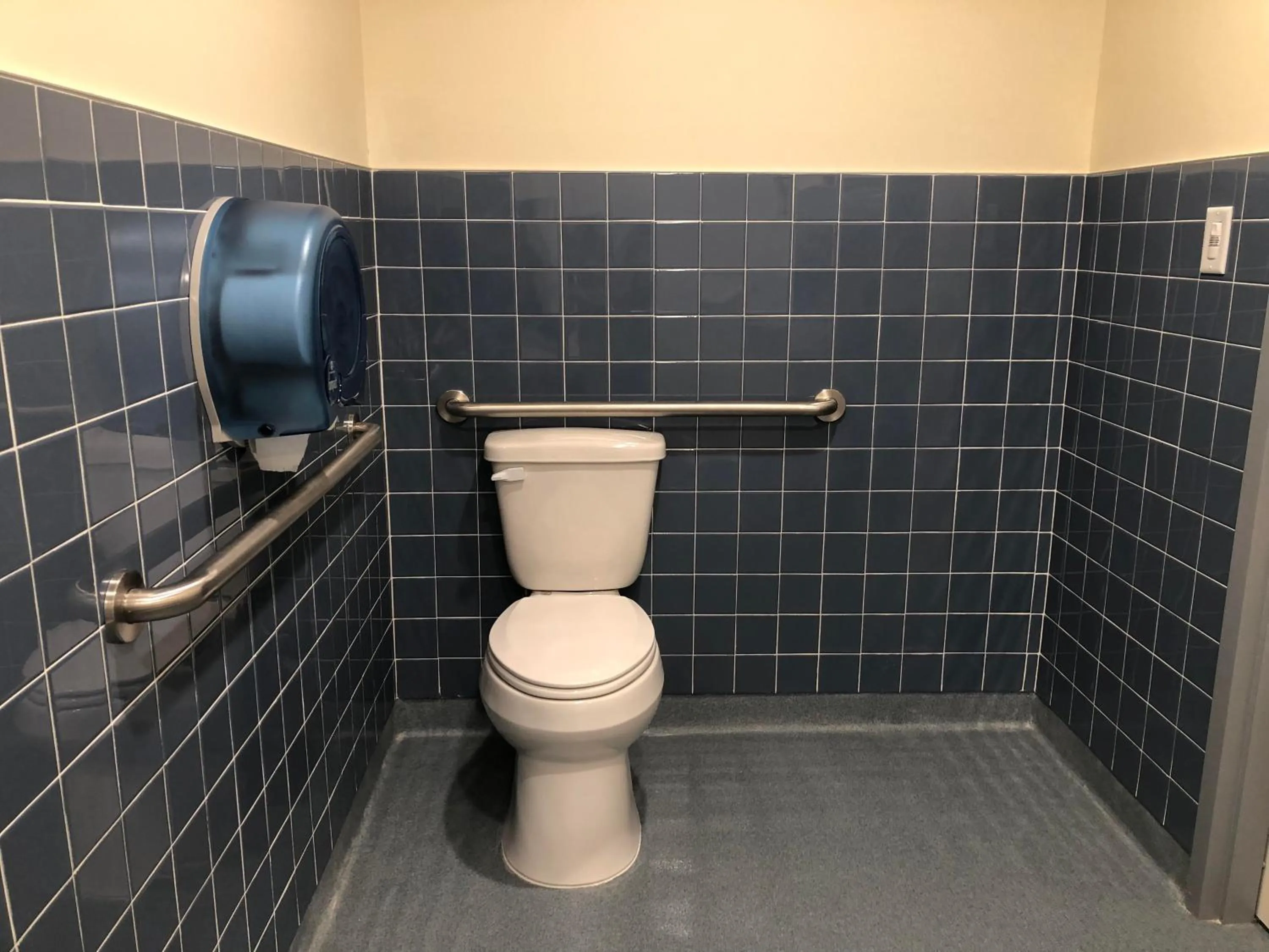 Bathroom in Travelodge by Wyndham Panama City Beach / Beachfront